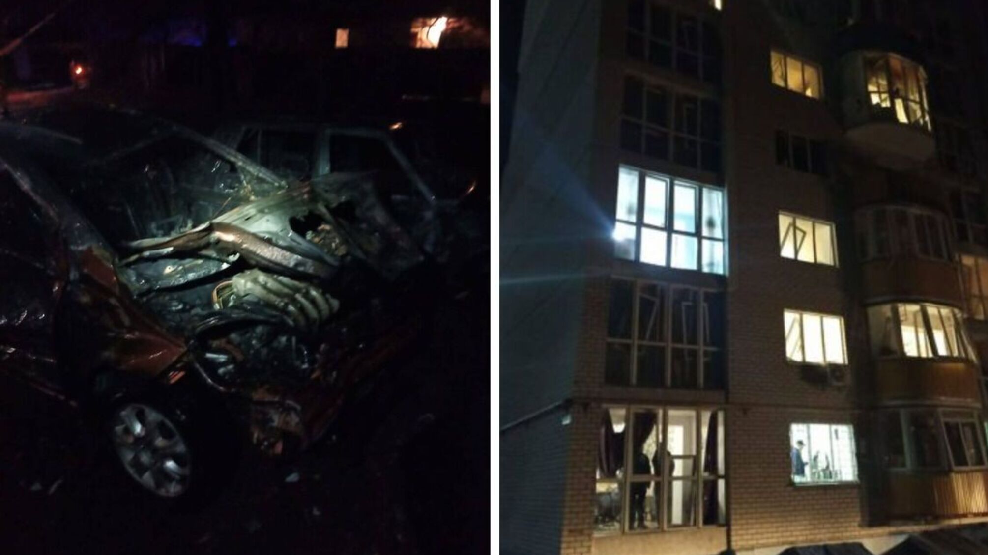 Разрушение в Чернигове