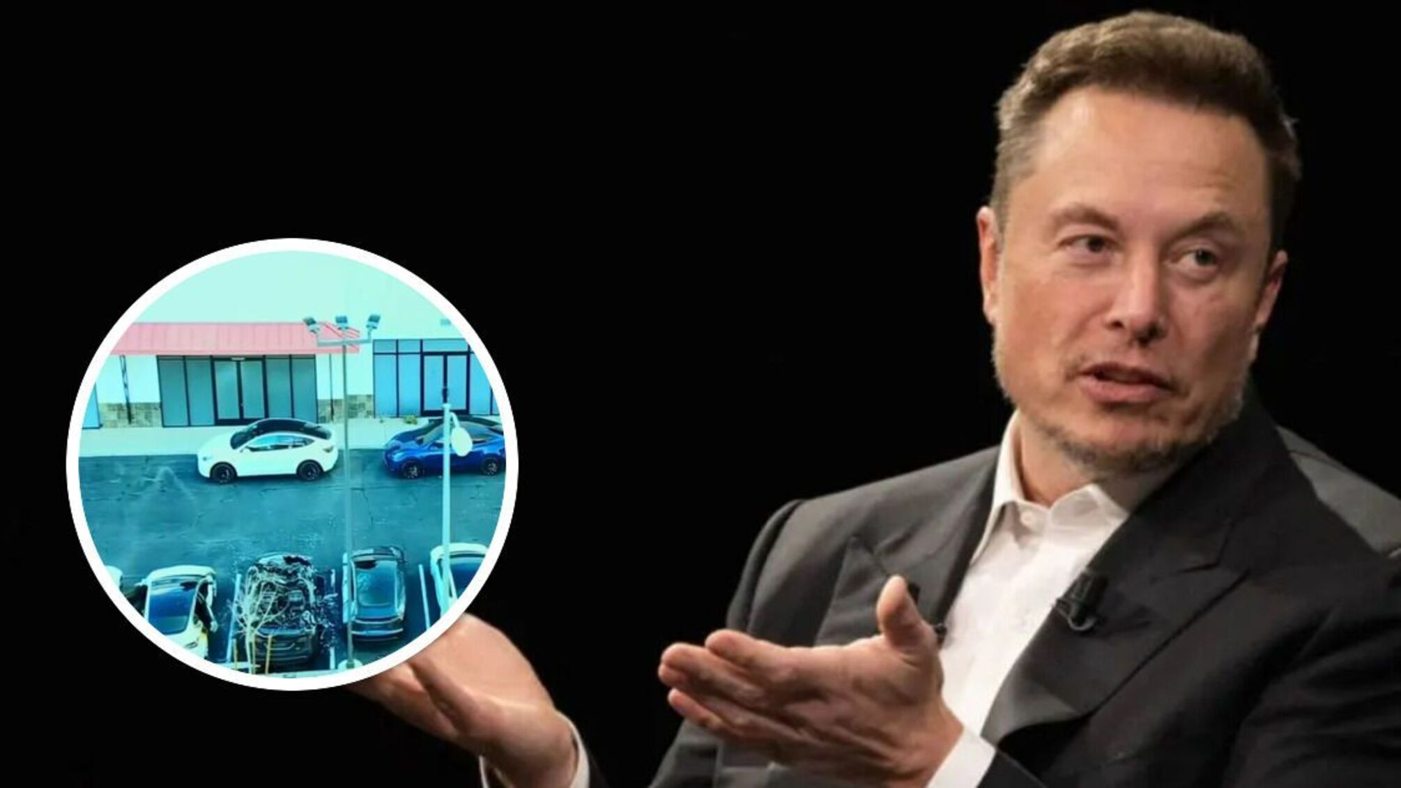Илон Маск возмущен нападением на Tesla: «Это преступное насилие»