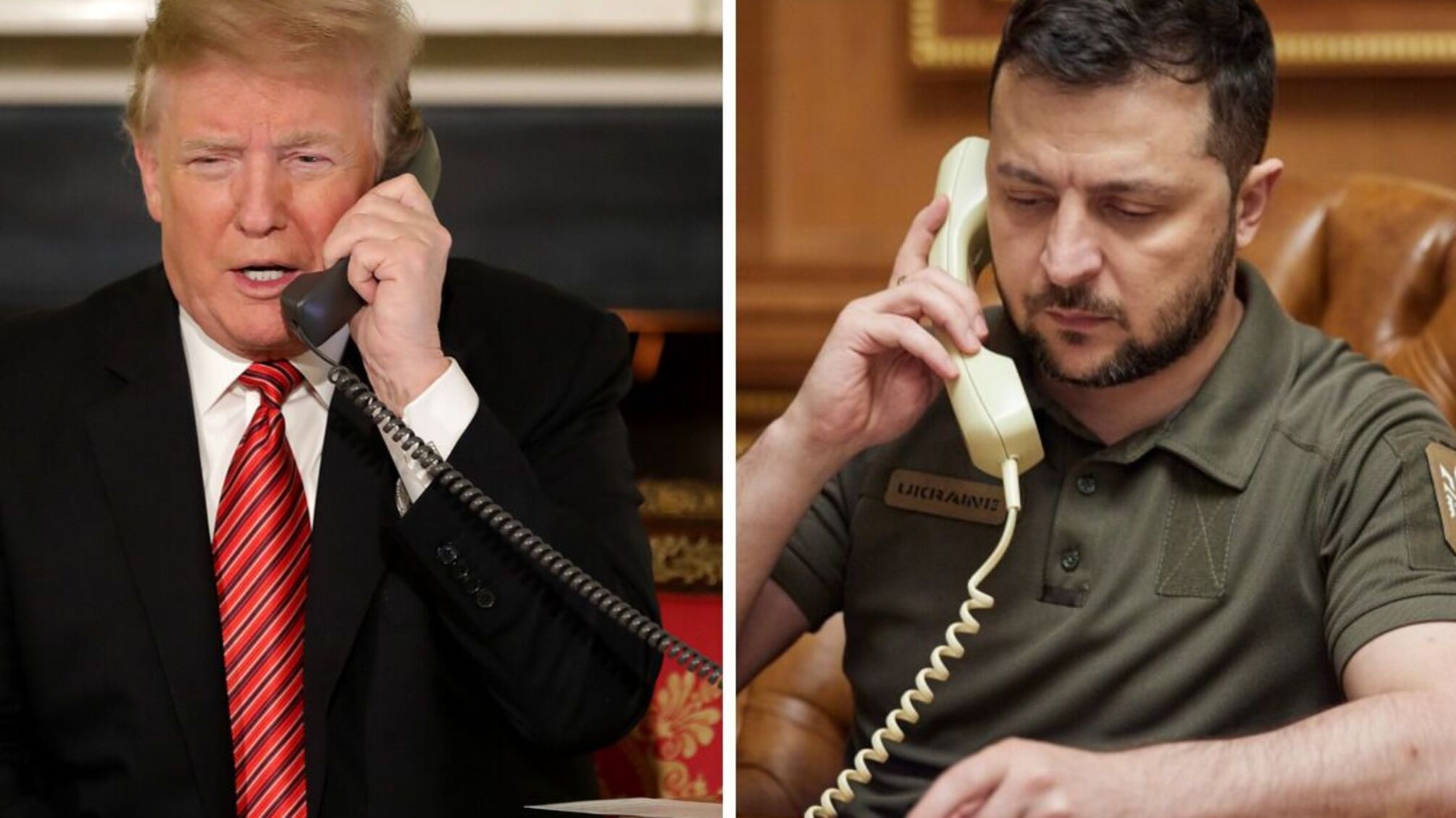 трамп, зеленський