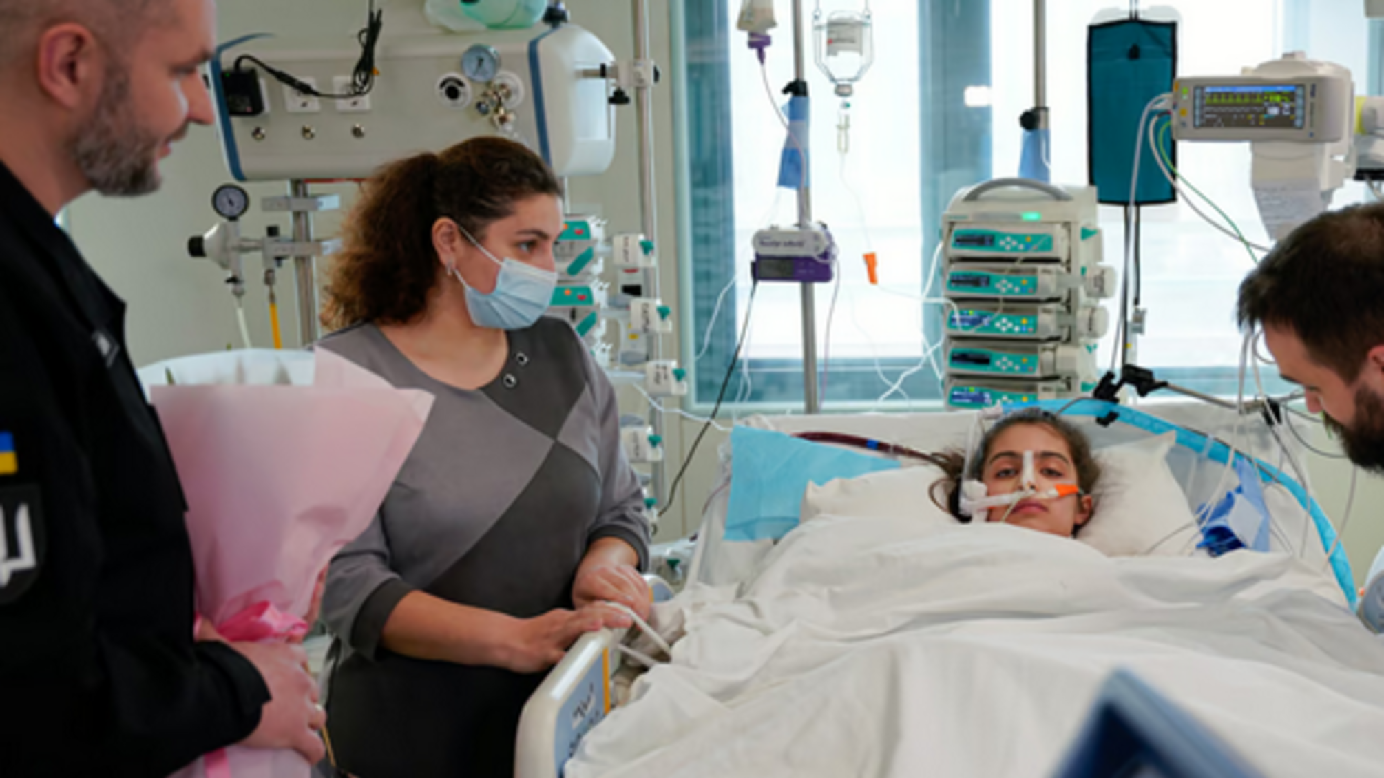 Дитина, яку евакуювали у Київ