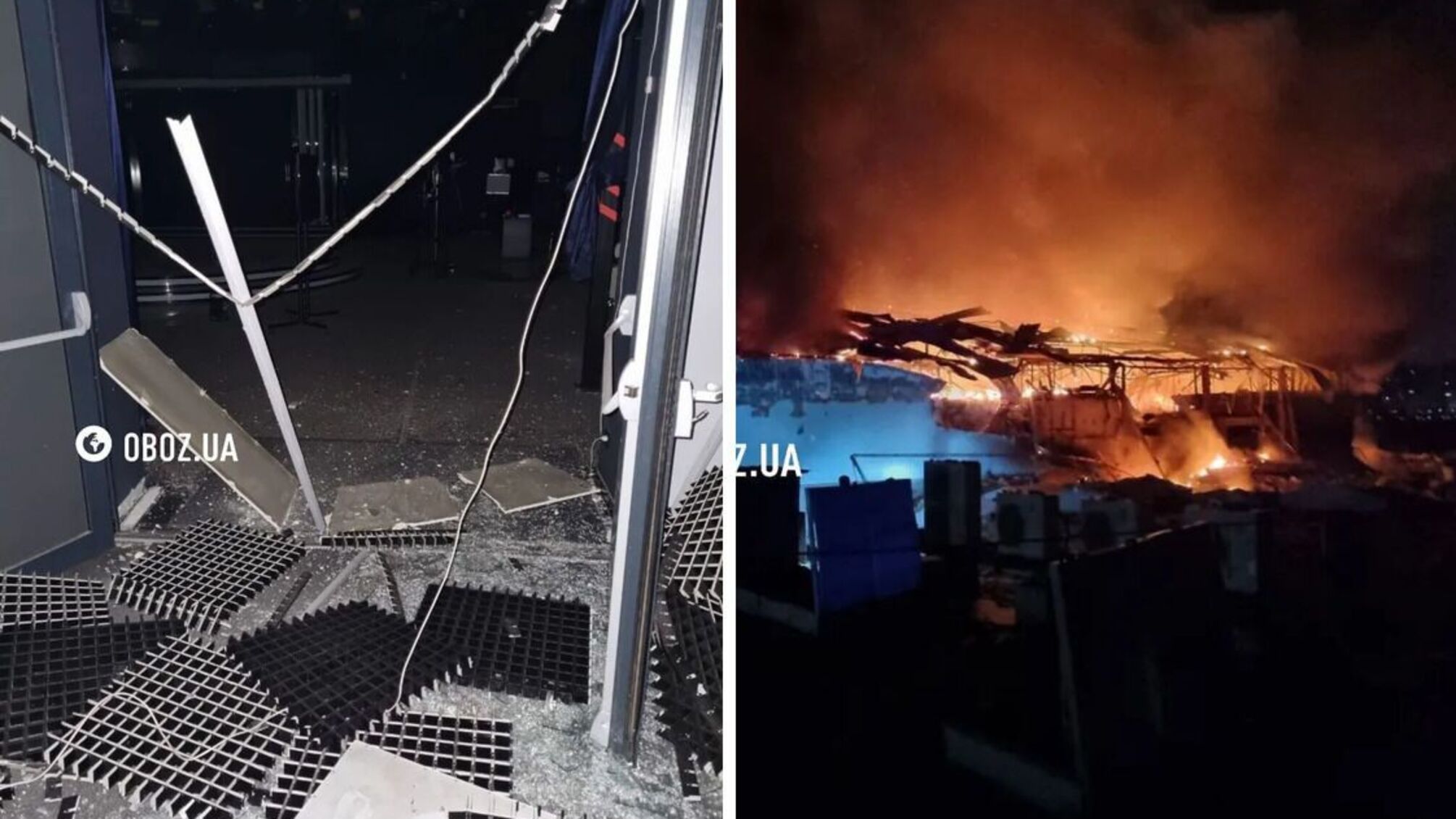 Российская атака на Киев