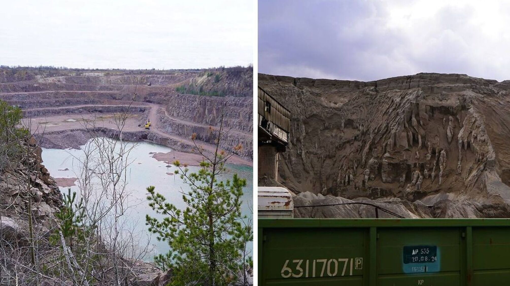 В Киевской области с арестованного участка 'Юниграна' массово отгружают ископаемые