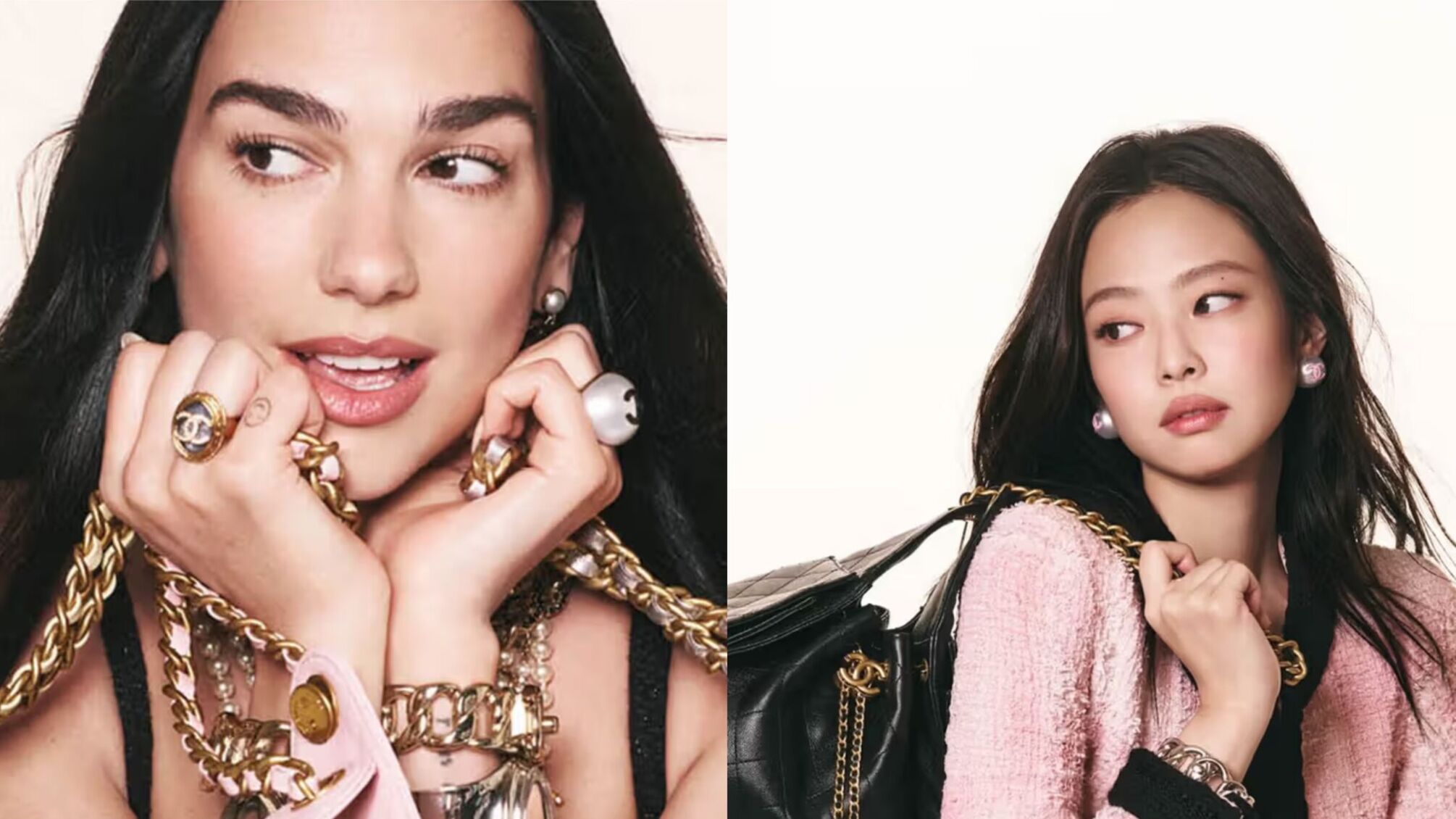Дуа Липа и Дженни из BLACKPINK стали лицами новой кампании CHANEL 25
