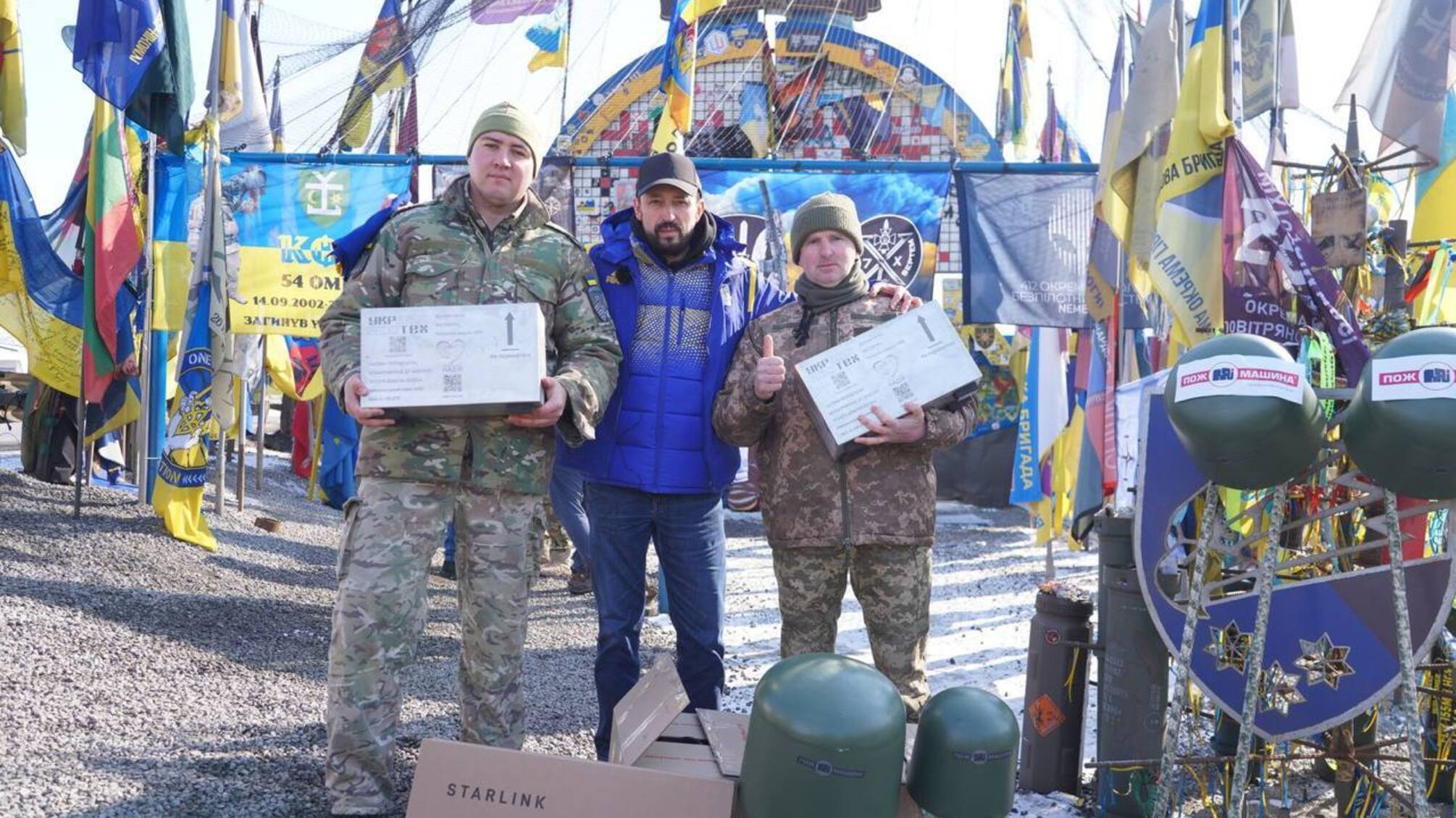 Благотворительный фонд 'Надежда' вместе с партнером Анатолием Шкрибляком продолжает поддерживать защитников Украины