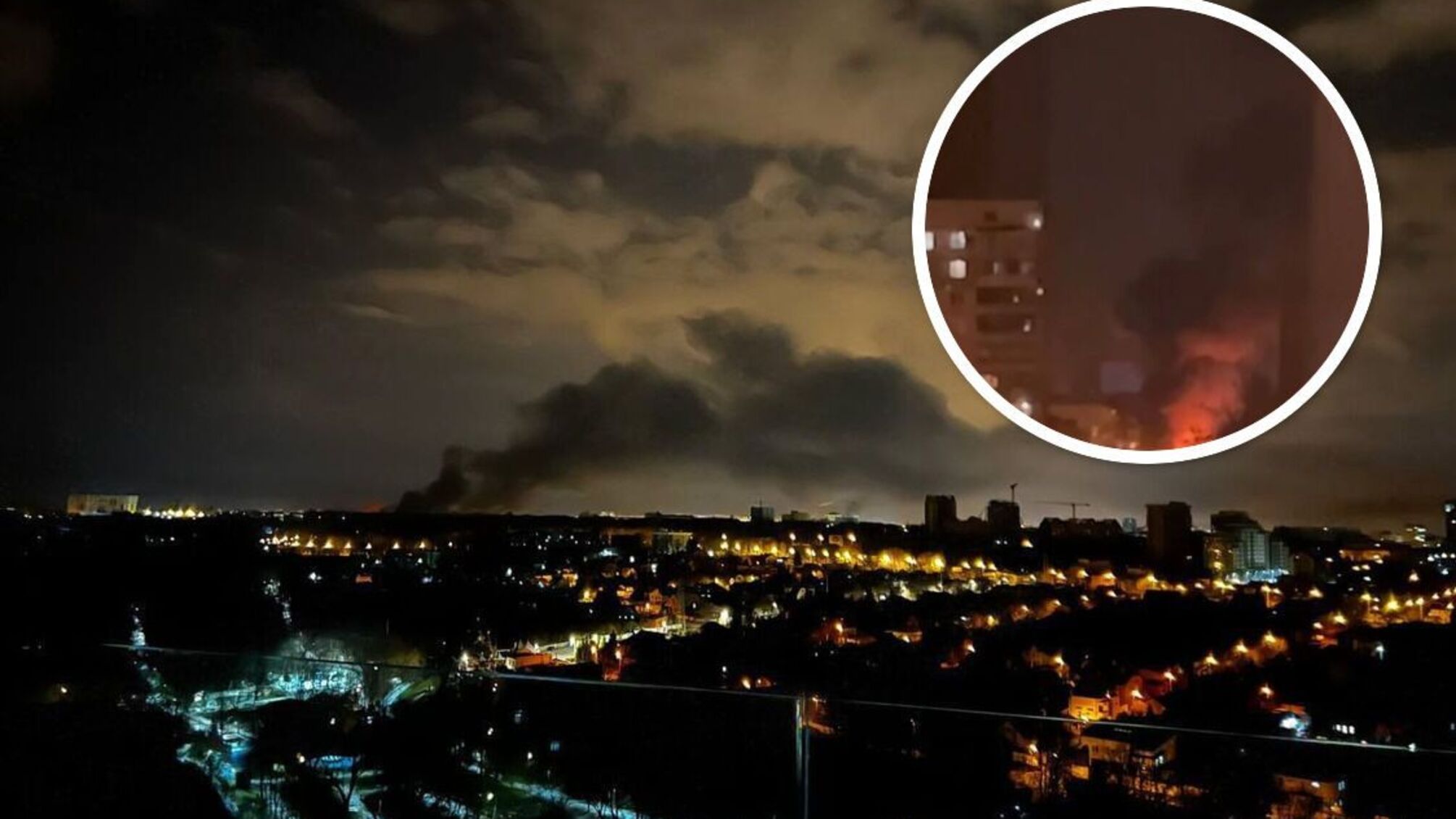 Харьков под ударами «Шахедов»