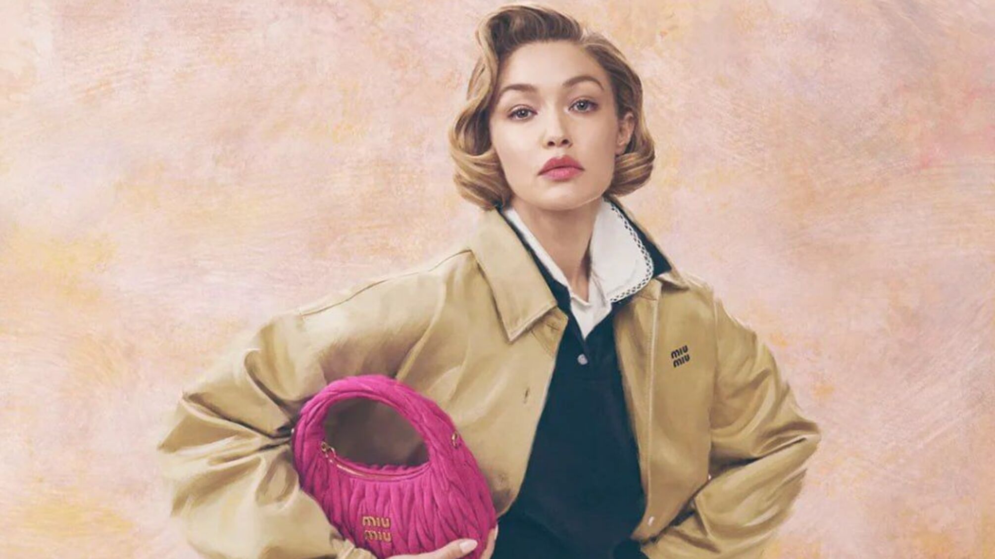 Джіджі Хадід знялась у новій кампанії Miu Miu
