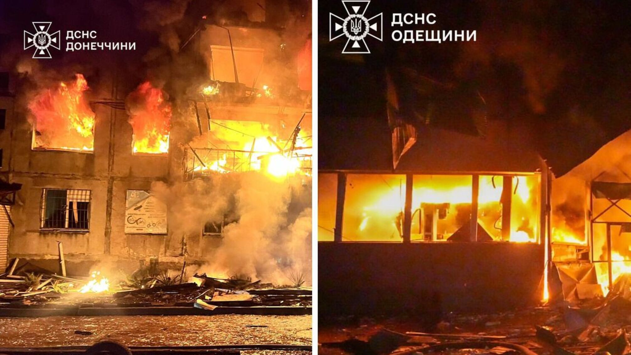 Враг атаковал Одессу и Доброполье