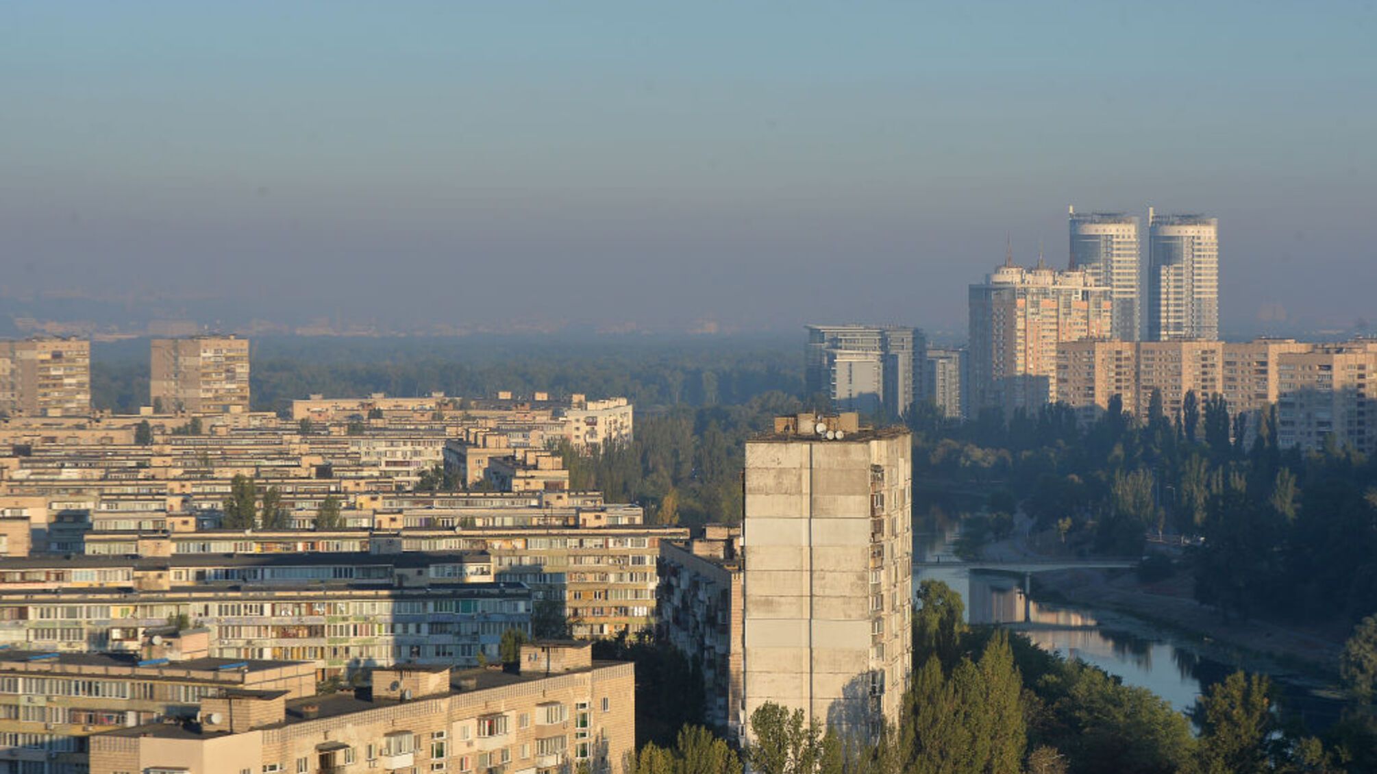 Високий рівень забруднення повітря в Києві
