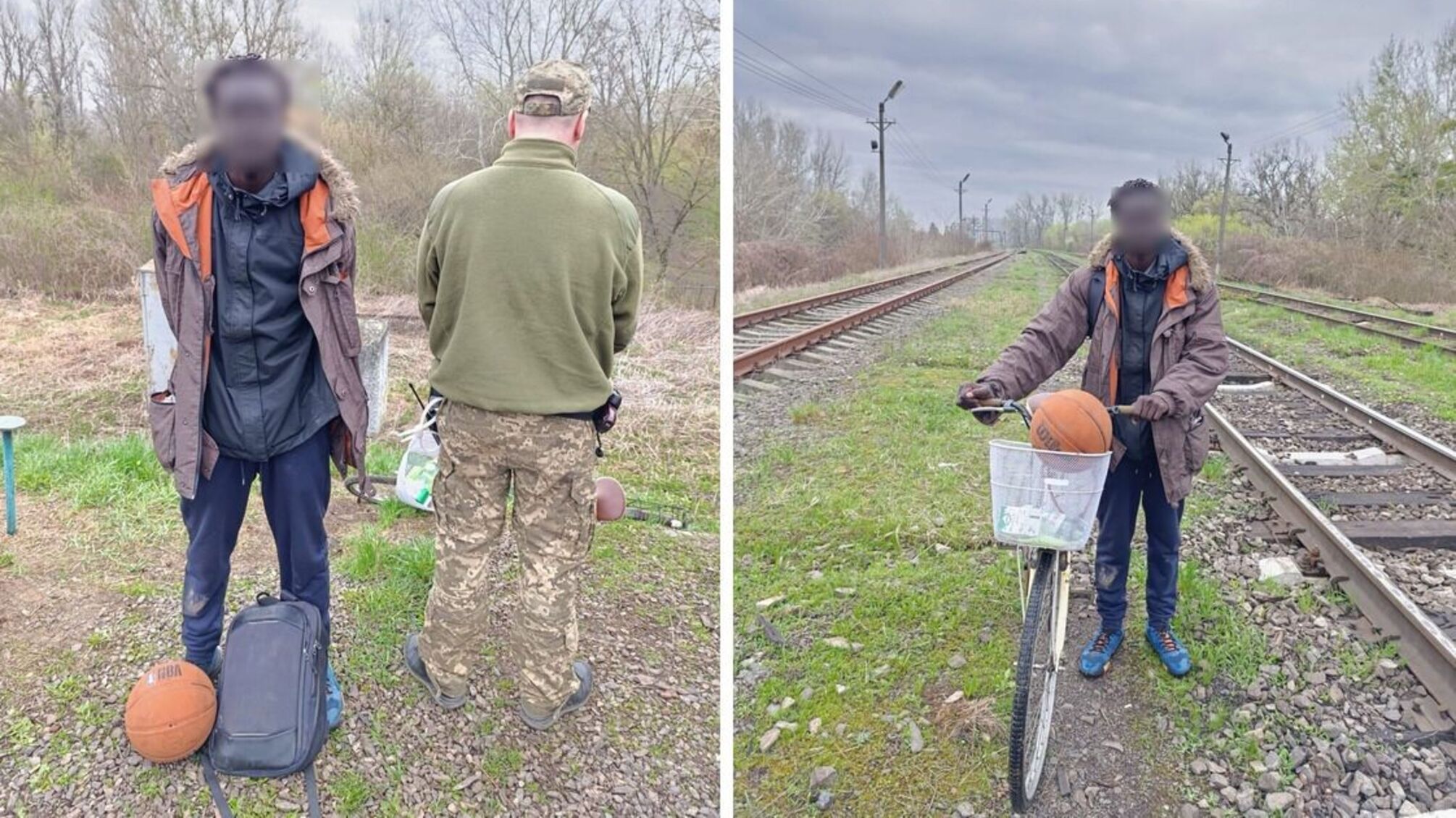 Человек, незаконно въехавший в Украину на велосипеде, был задержан пограничниками