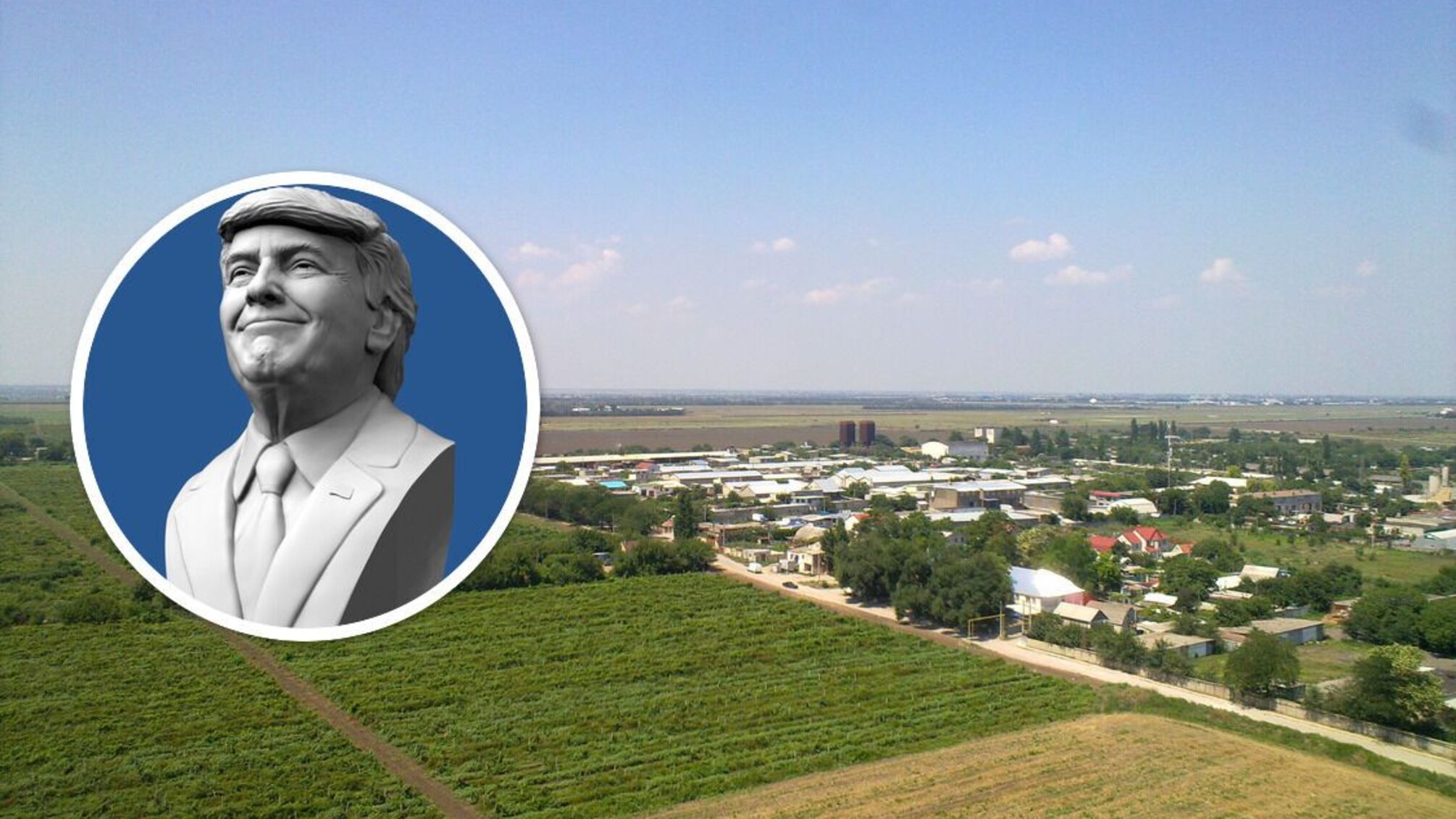 Депутат в Одесской области предлагает установить бюст Дональду Трампу