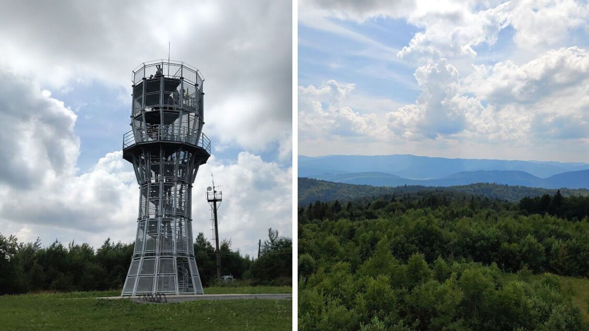 Оглядова вежа на Цюховому Долі