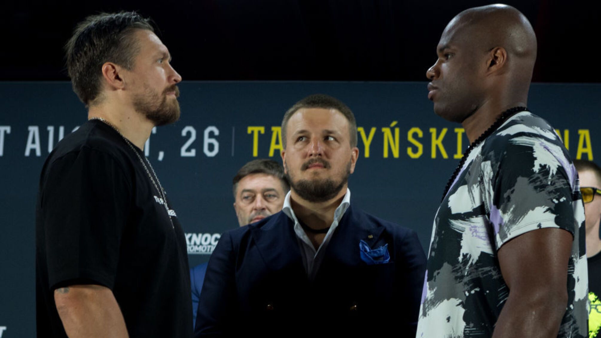 Олександр Усик та Даніель Дюбуа