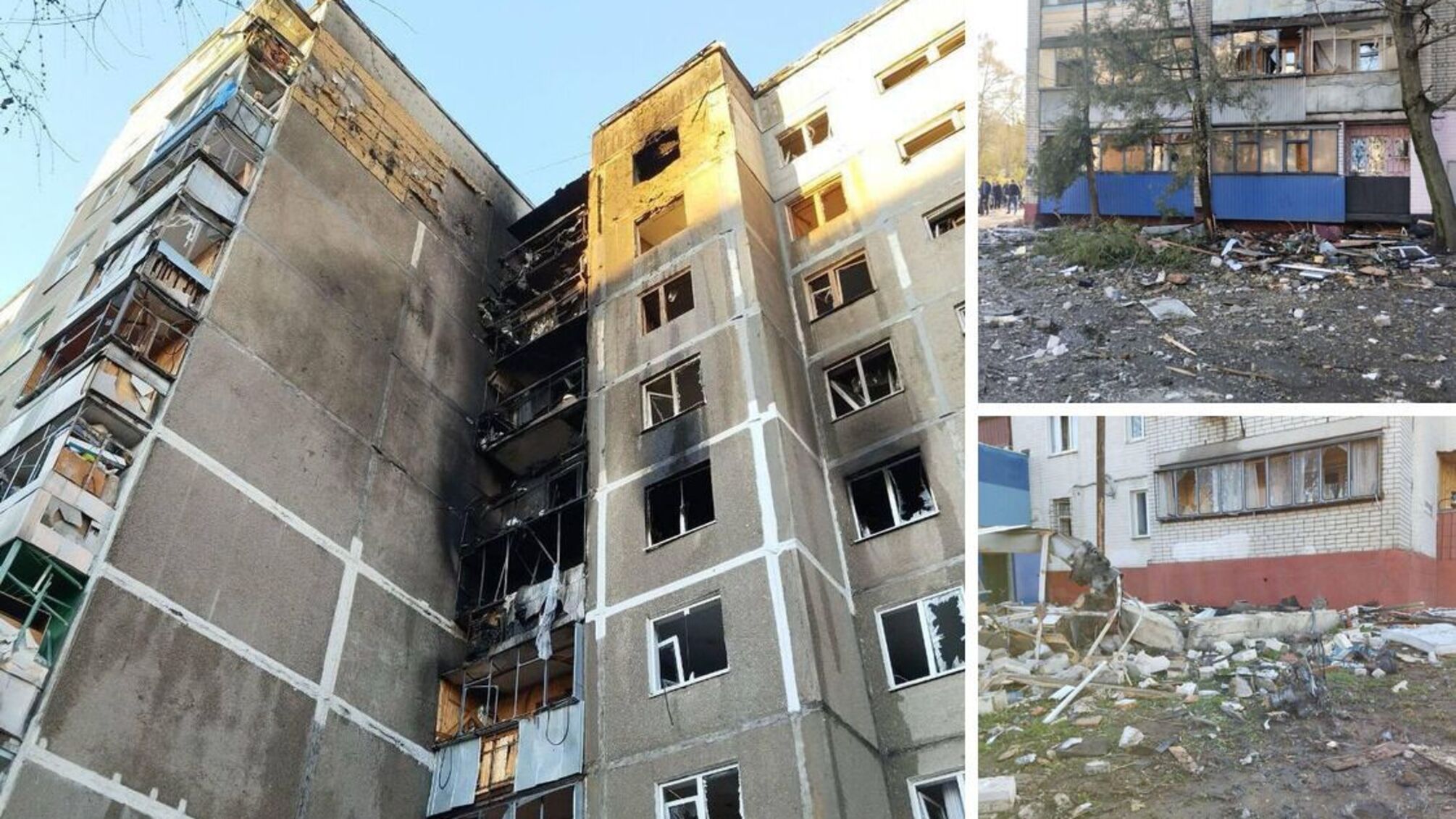 Ночь взрывов в Курске: атака дронов оставила людей без домов