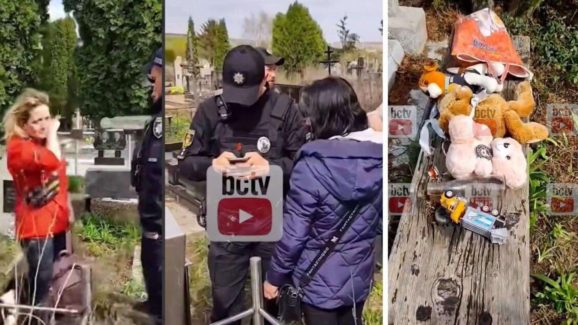 Воровок, глумившихся над памятью погибших, поймали с поличным в Белой Церкви