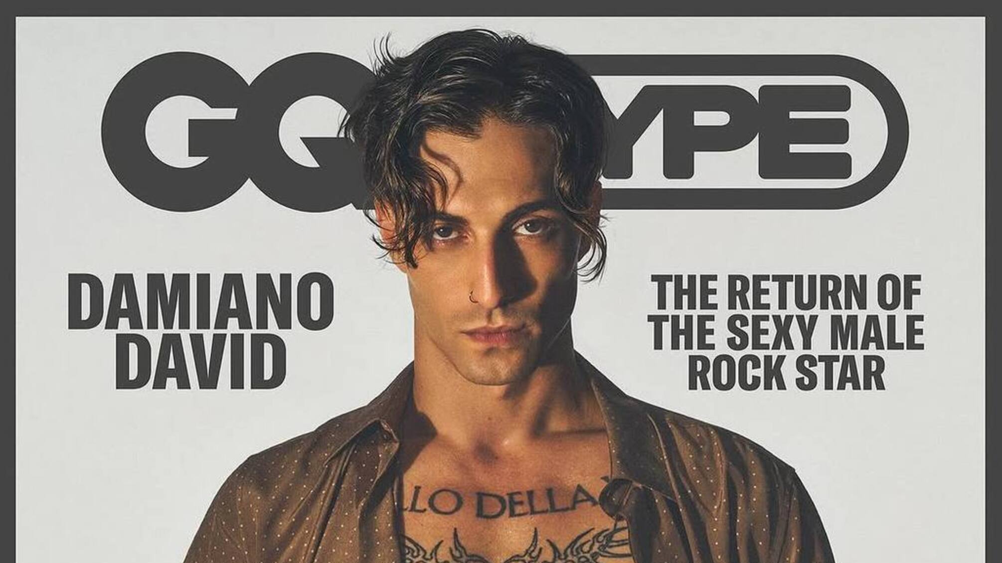 Соліст Måneskin показав торс на обкладинці журналу GQ