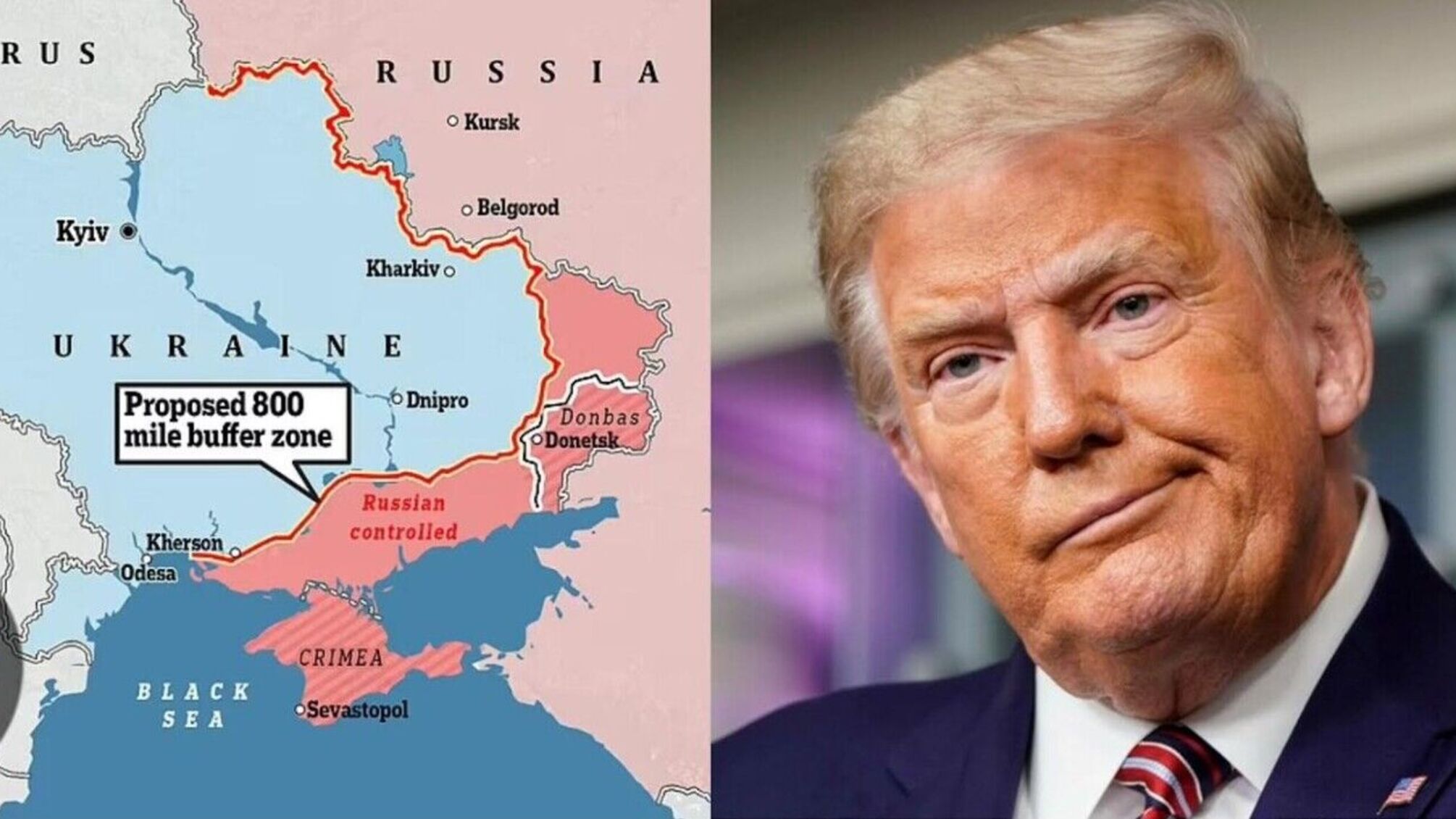 'Мир' на умовах Трампа: Крим — росії, НАТО — зась, ЗАЕС — під США