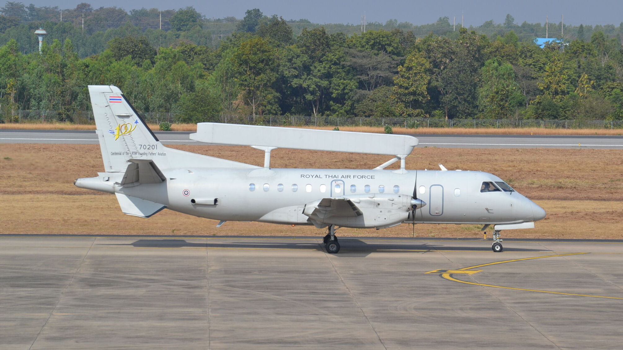 Военный борт Saab 340 AEW&C