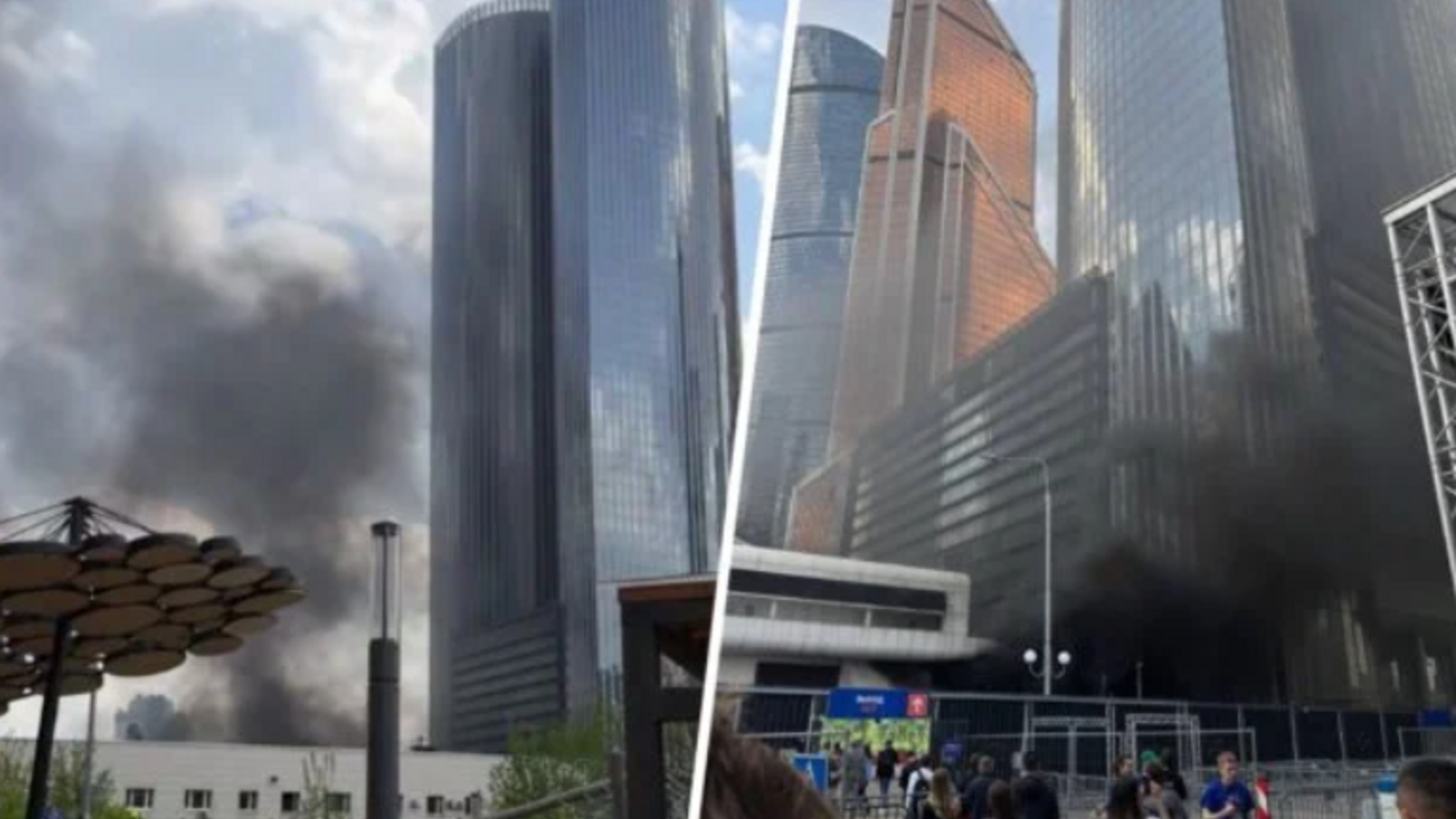 У бізнес-центрі Москви прогриміли вибухи: що відомо