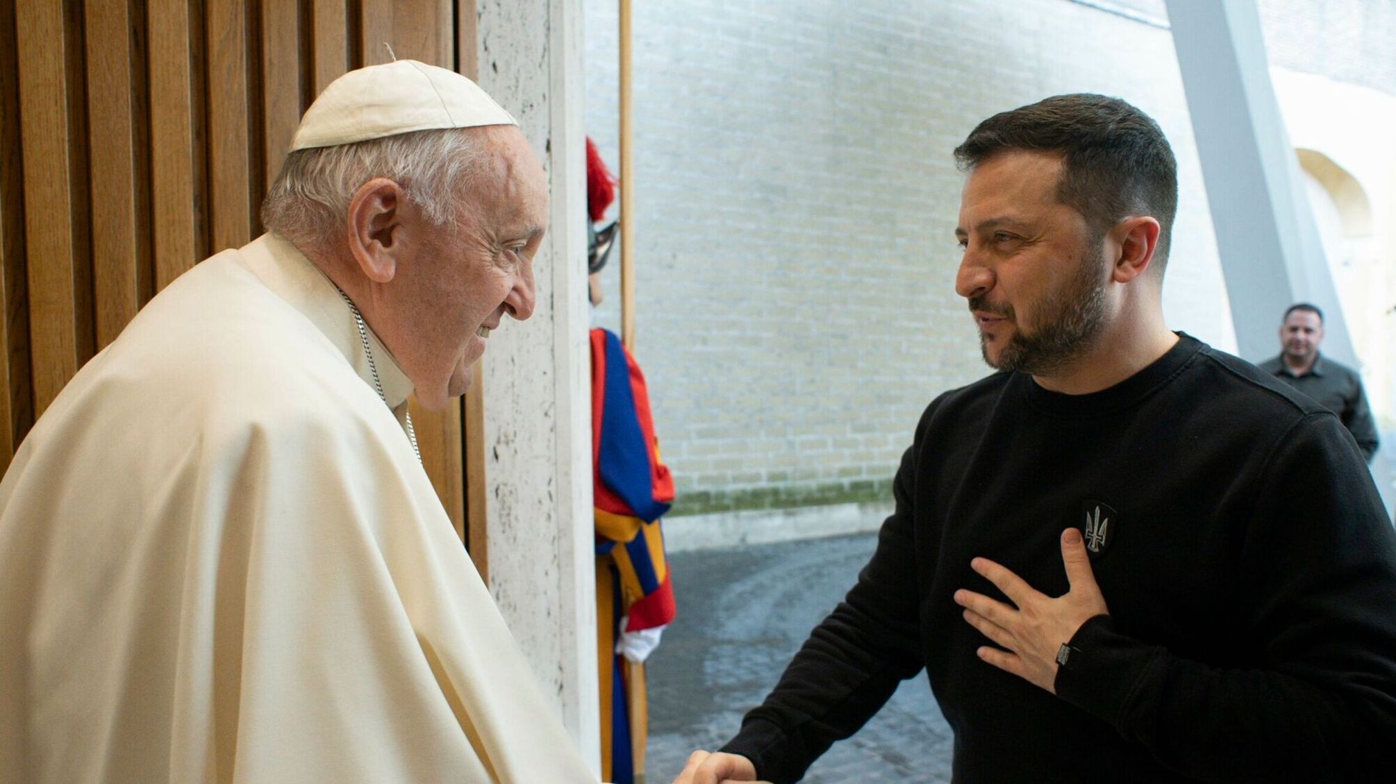 Зеленский, Папа Франциск