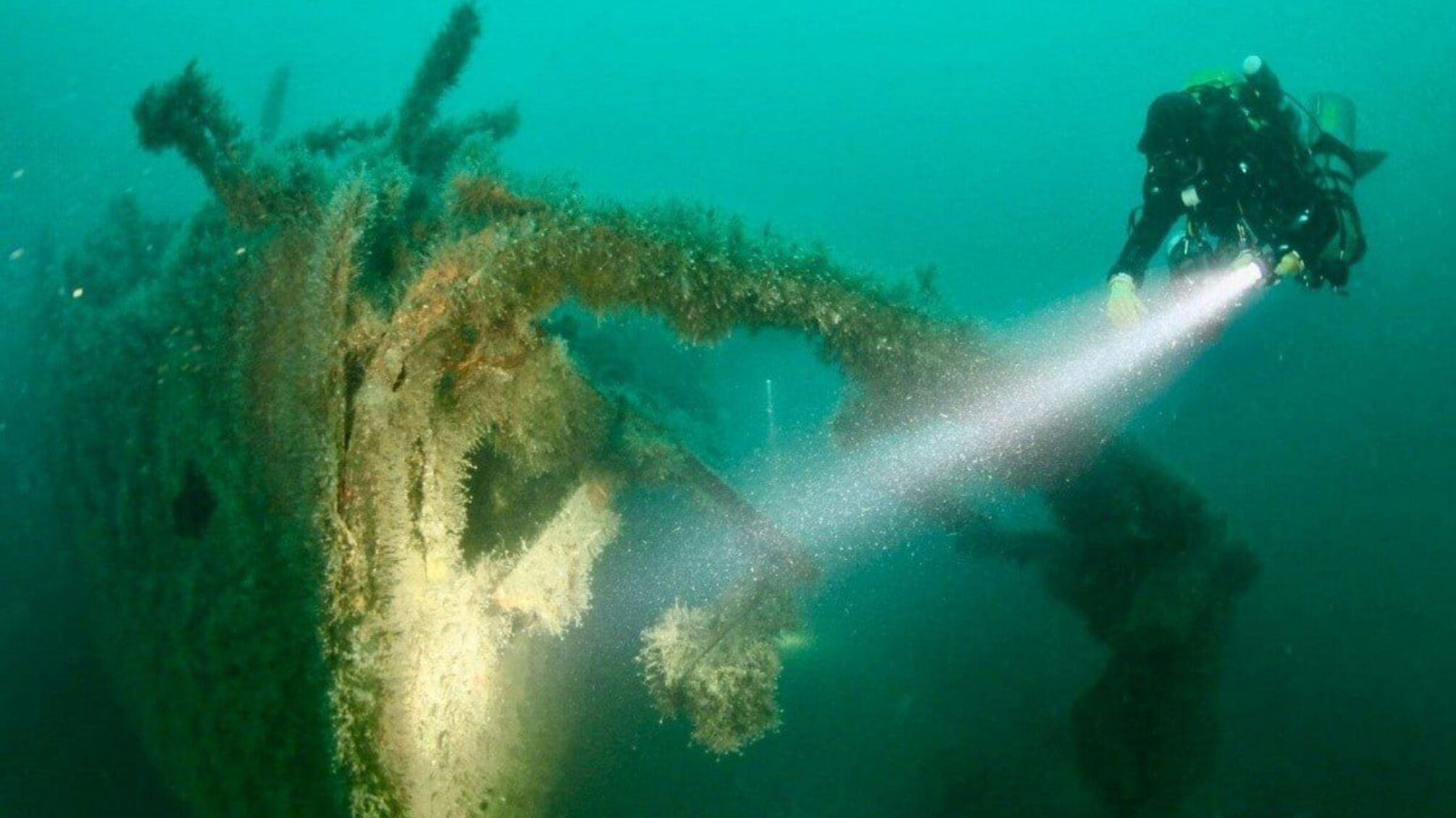 Британский дайвер приобрел затонувший корабль Первой мировой за 300 фунтов