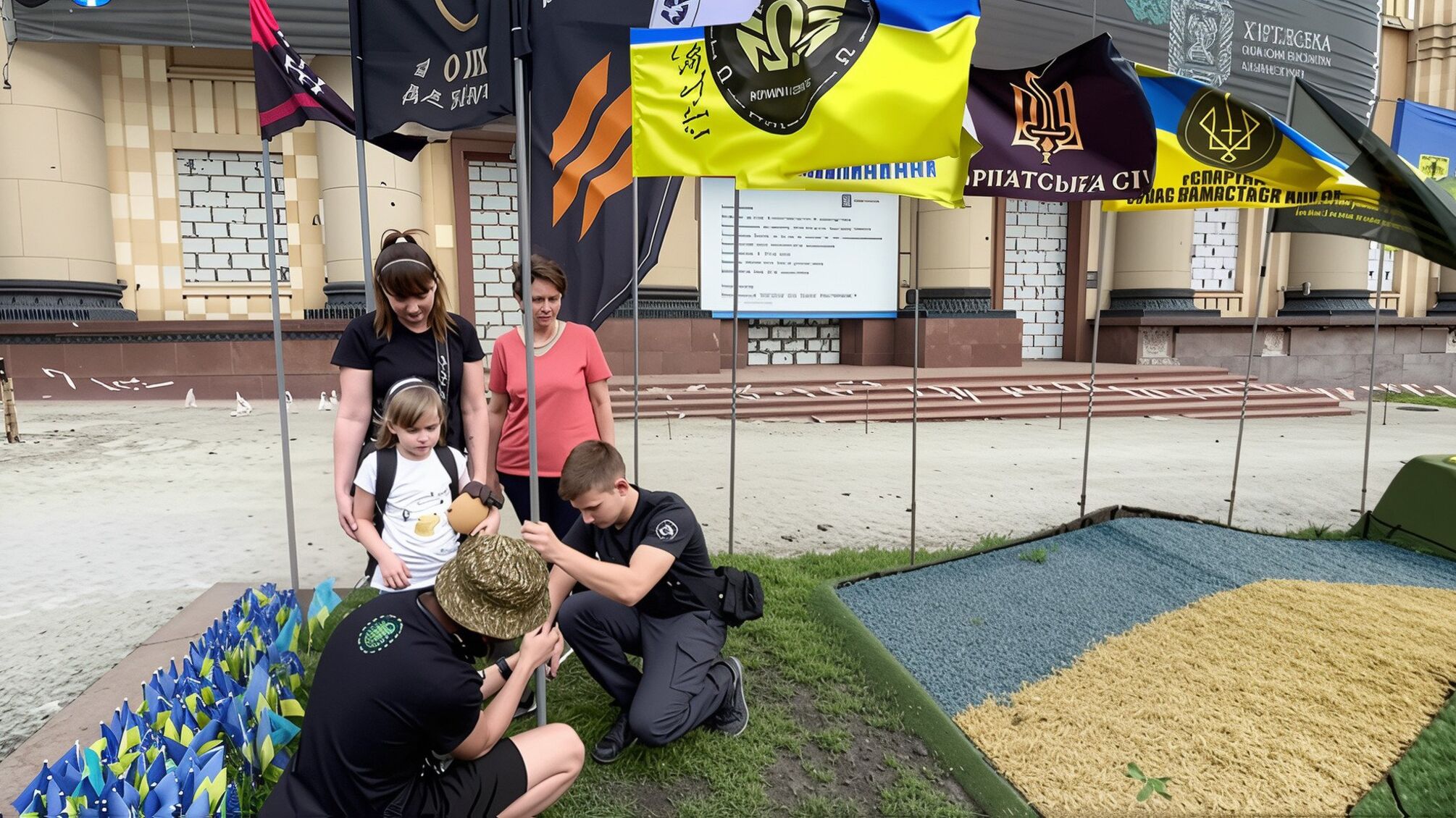 Не словом, а ділом: Громрада при Харківській ОВА вшанувала пам’ять полеглих Героїв