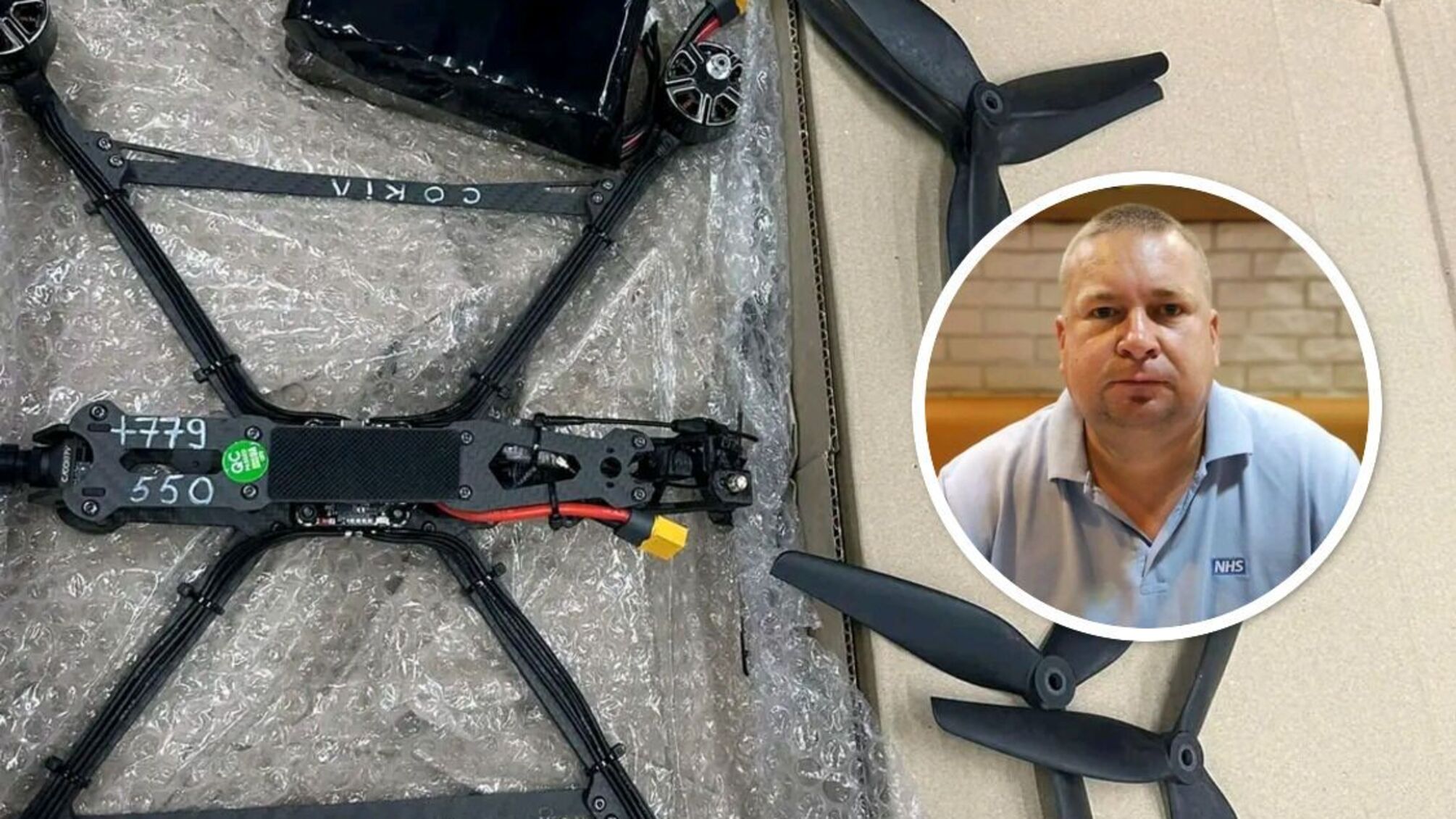 Керівник Львівського осередку ВГО «Стоп корупції» Віктор Палас представив проєкт «Дрони для ЗСУ»