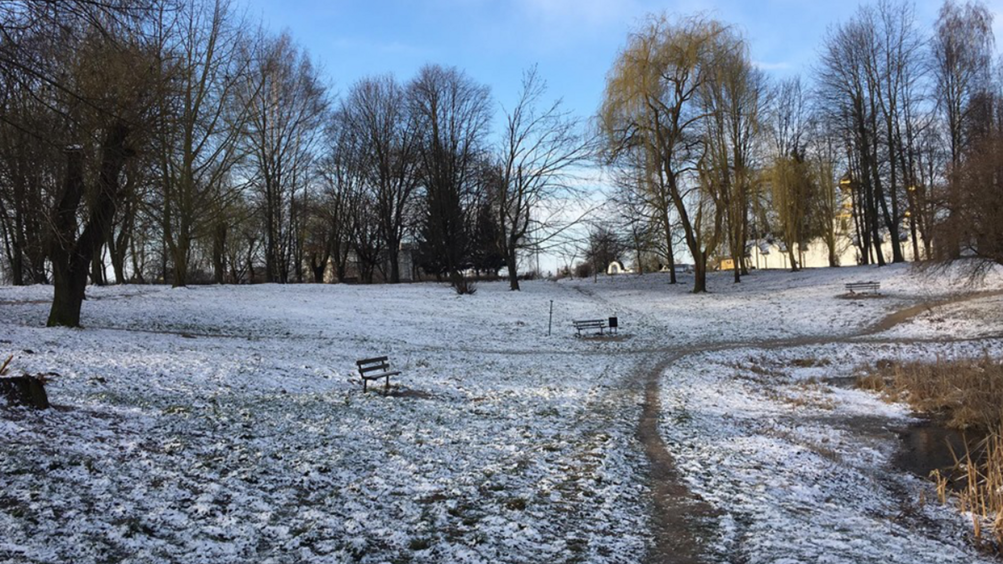 снег, 5 апреля