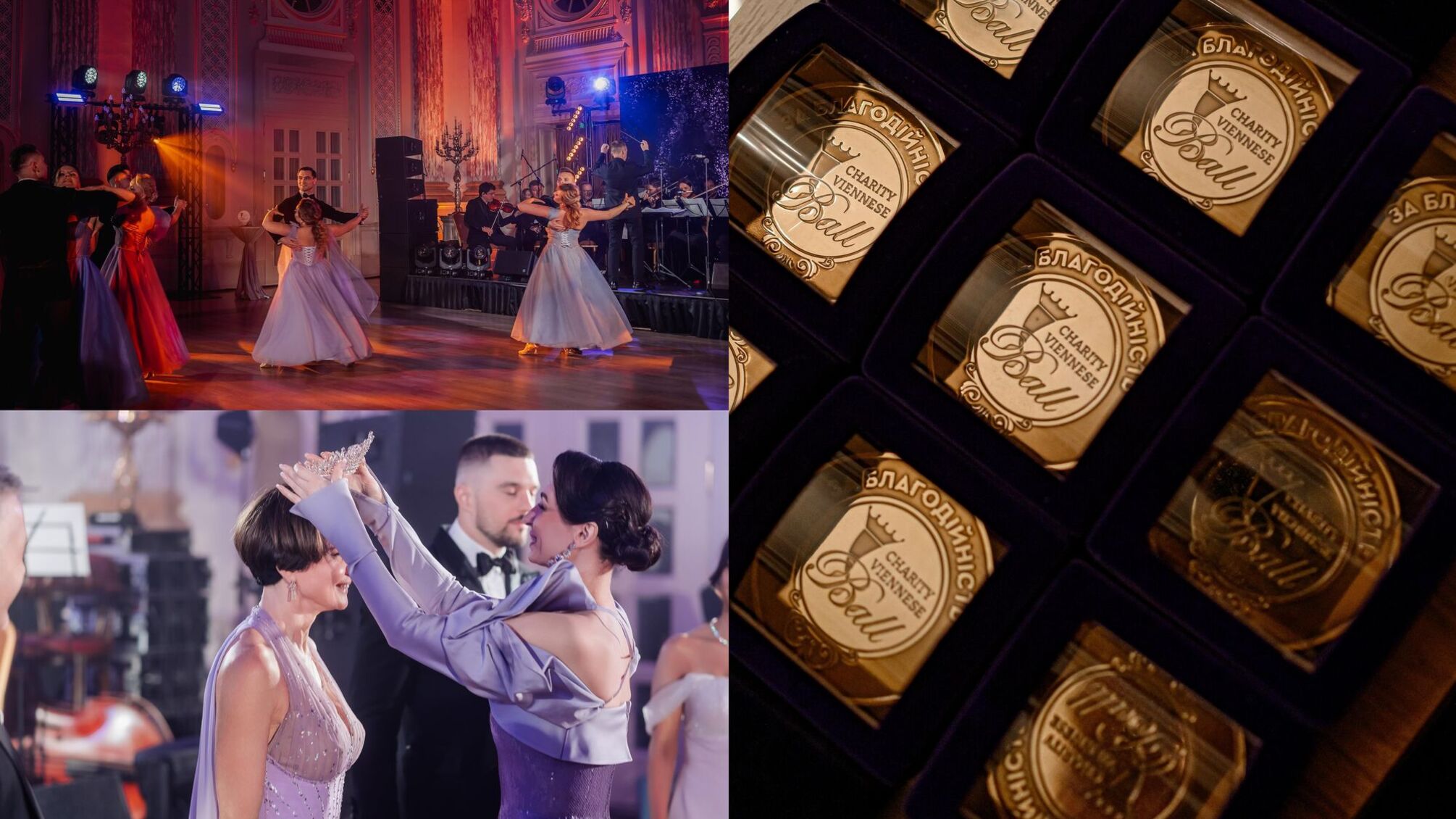 В Киеве состоялся благотворительный Венский бал: миллион гривен, танец ветерана и символ птицы