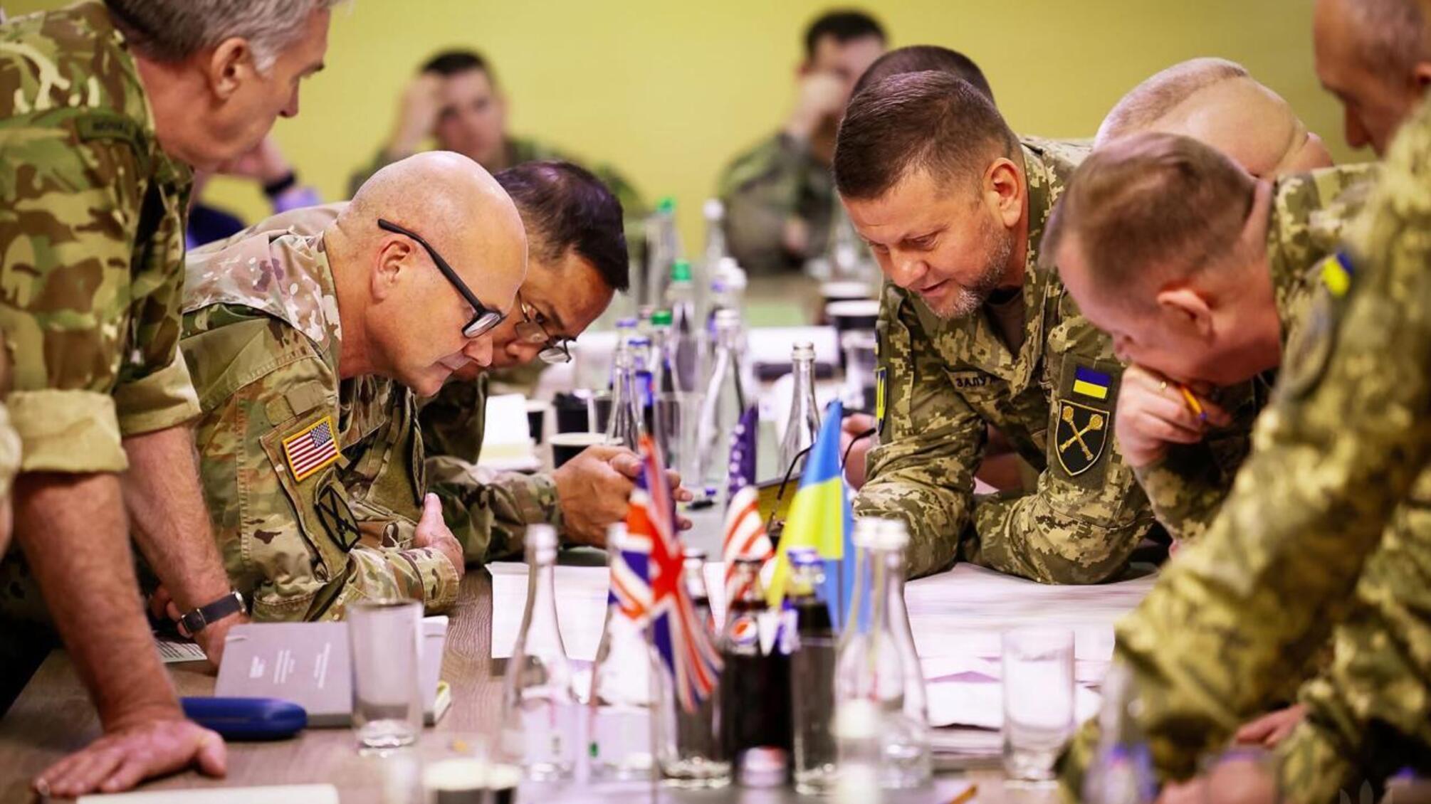 Залужный рассказал, как штаб в Германии помогал ВСУ планировать удары