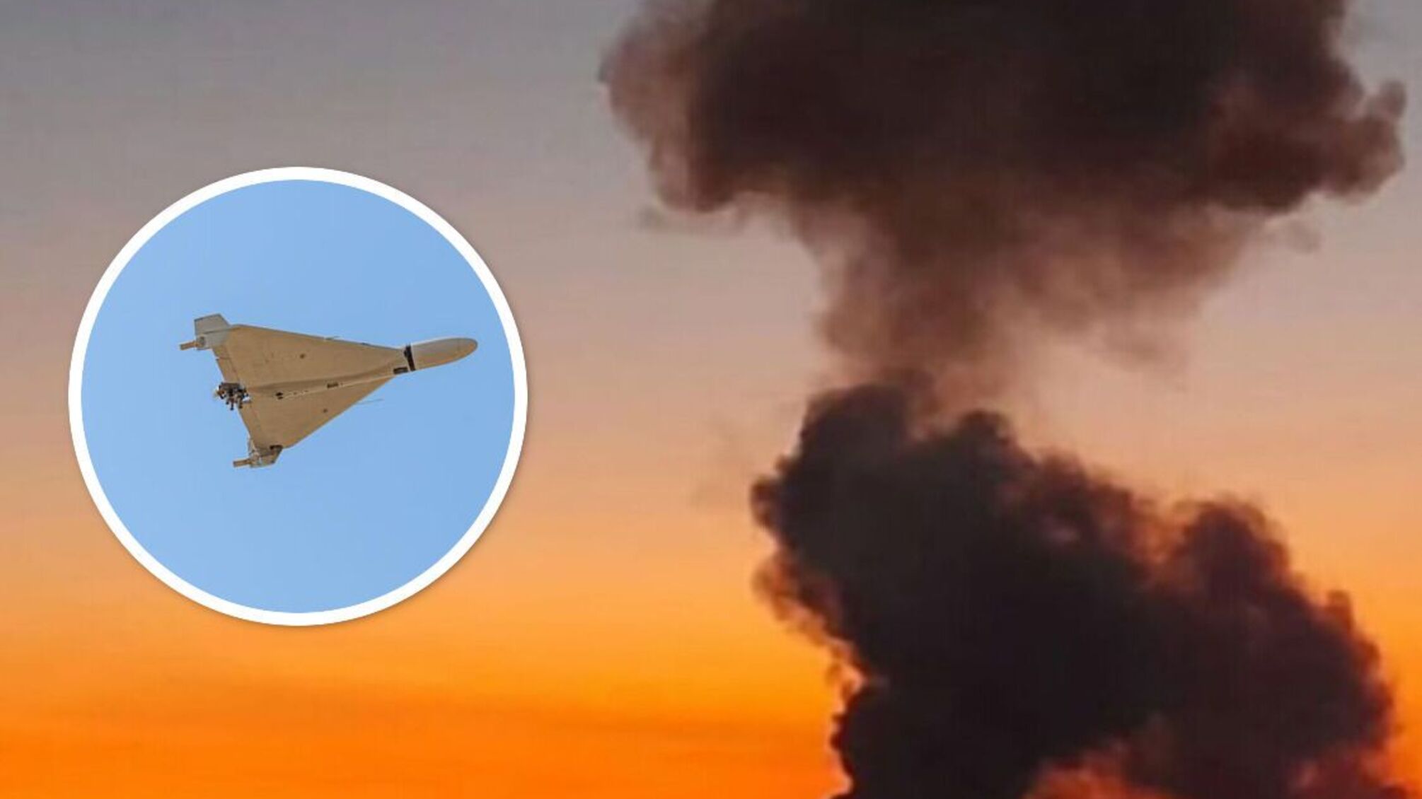 Харьков получил серию ударов дронами-камикадзе