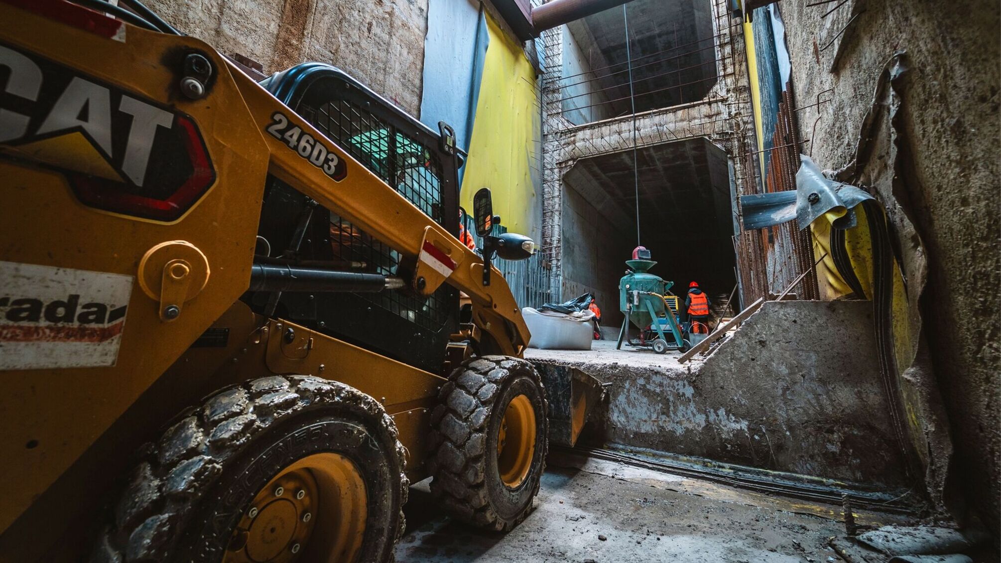 Строительство метро на Виноградаре