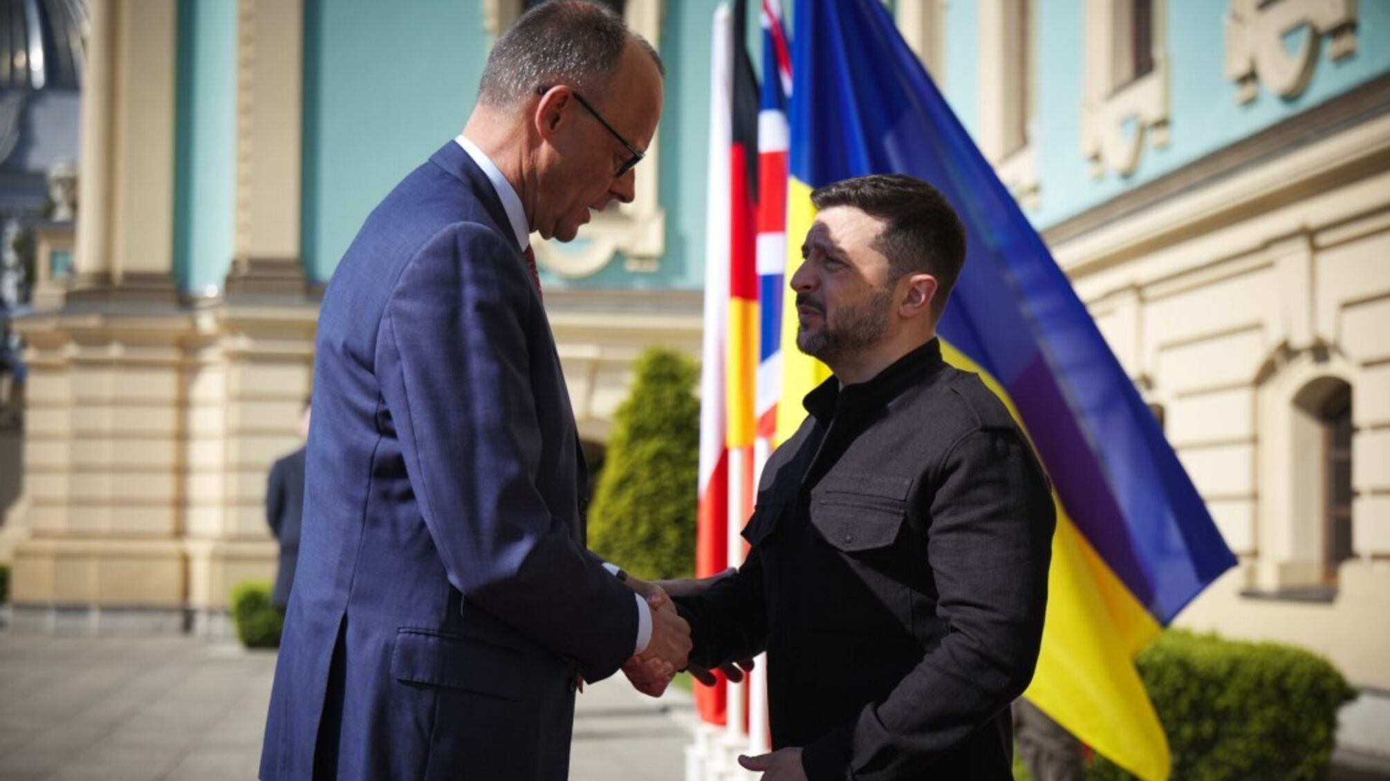 Владимир Зеленский и Фридрих Мерц