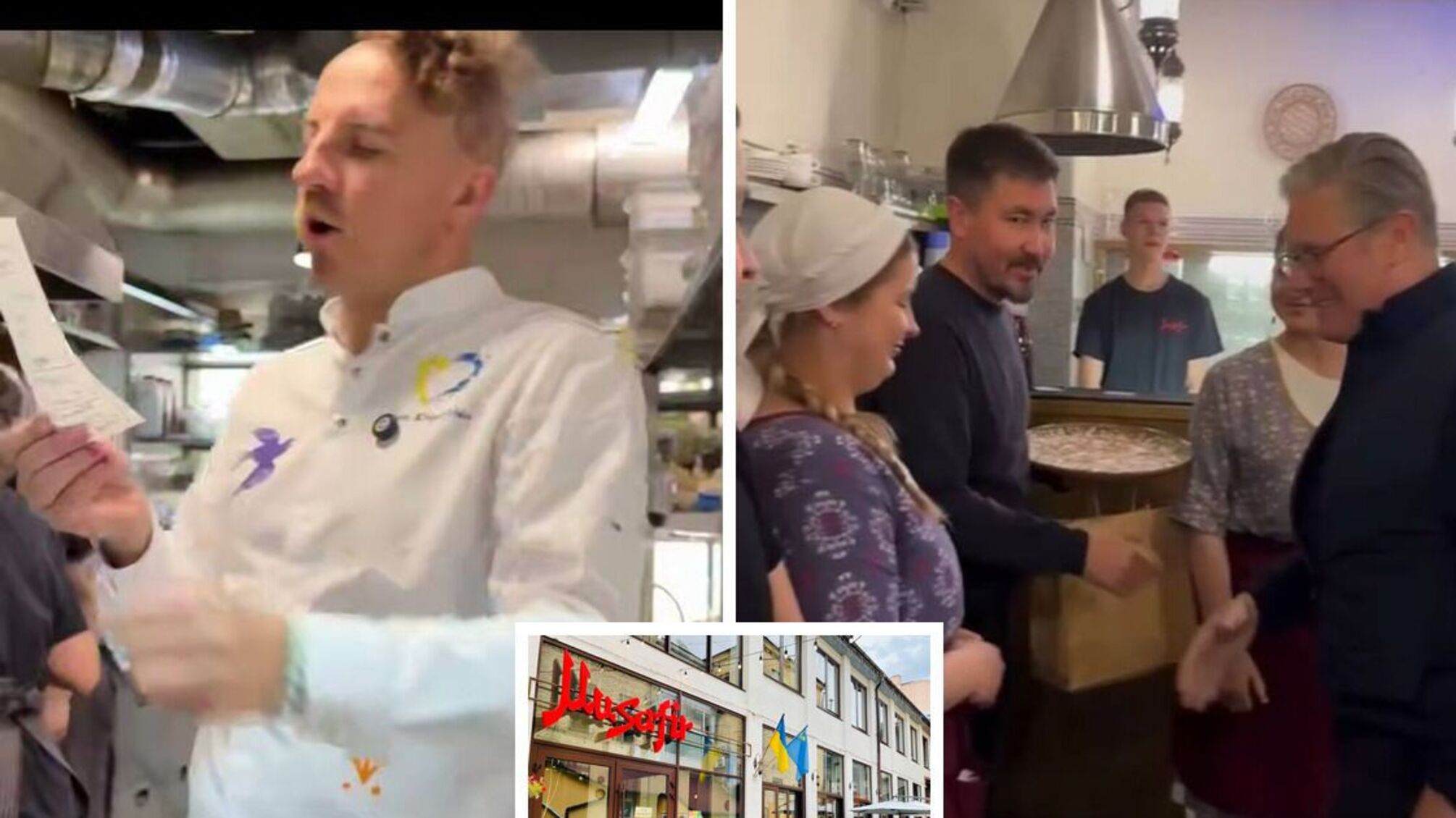 Європейські лідери у 'Мусафірі'