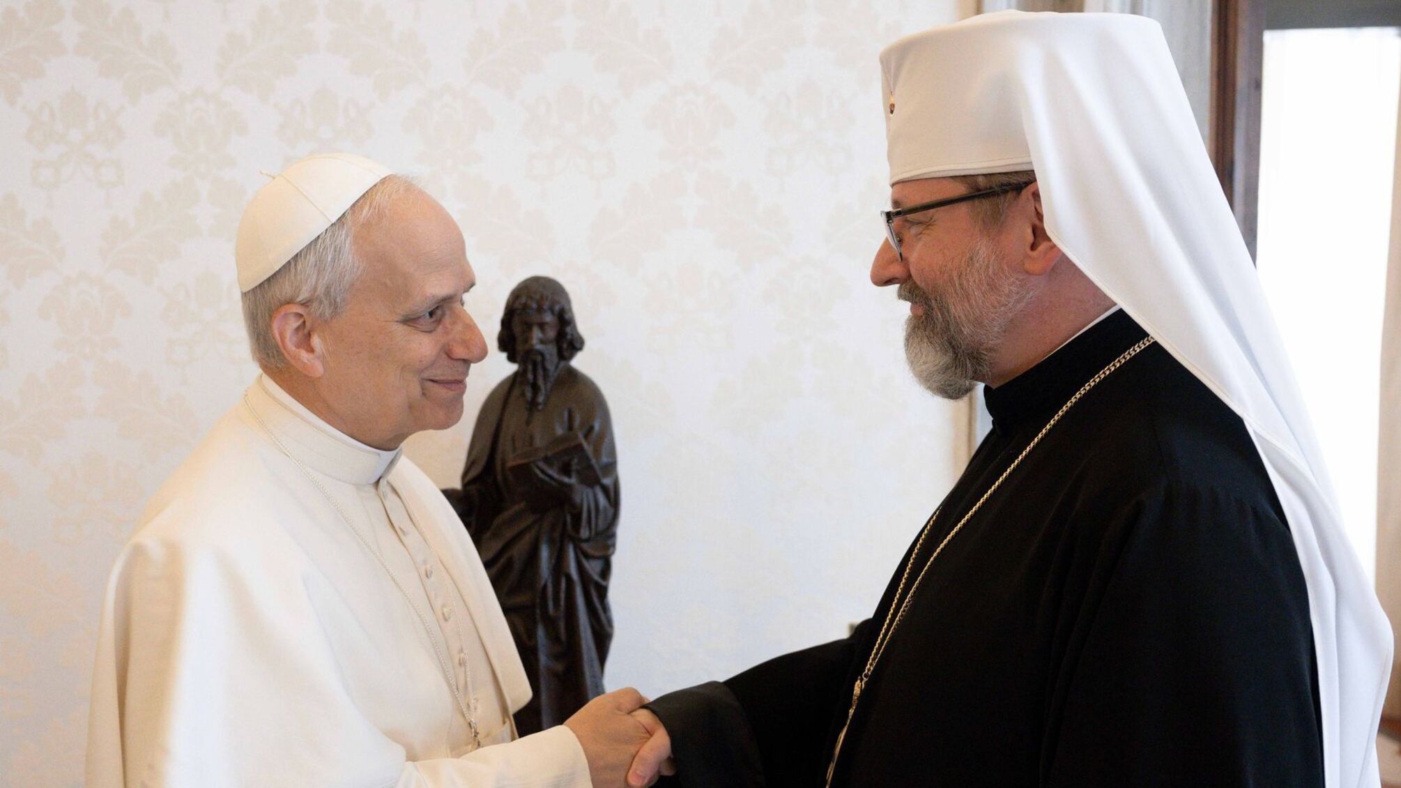 Папы Льва XIV с Блаженнейшим Святославом