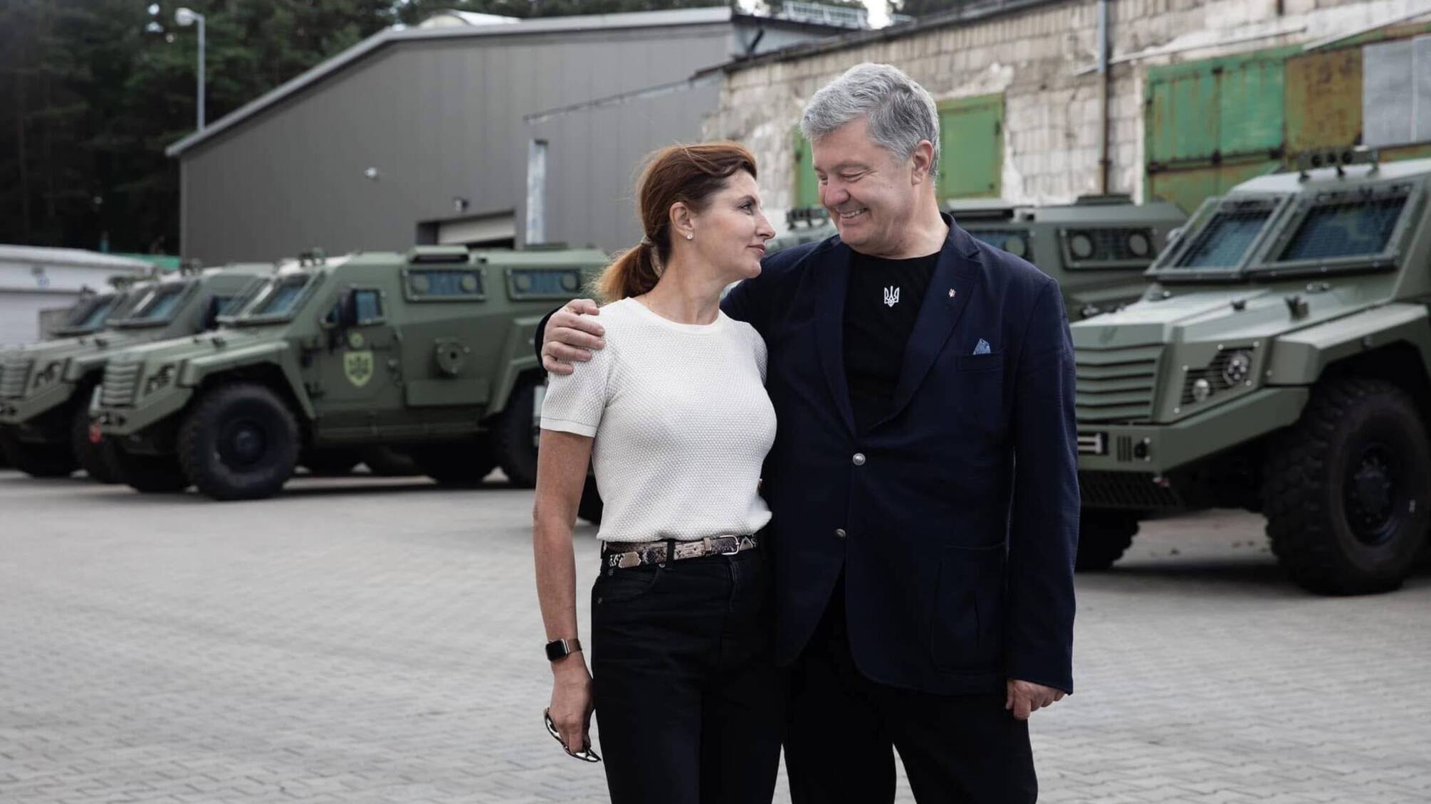 Марина Порошенко та Петро Порошенко