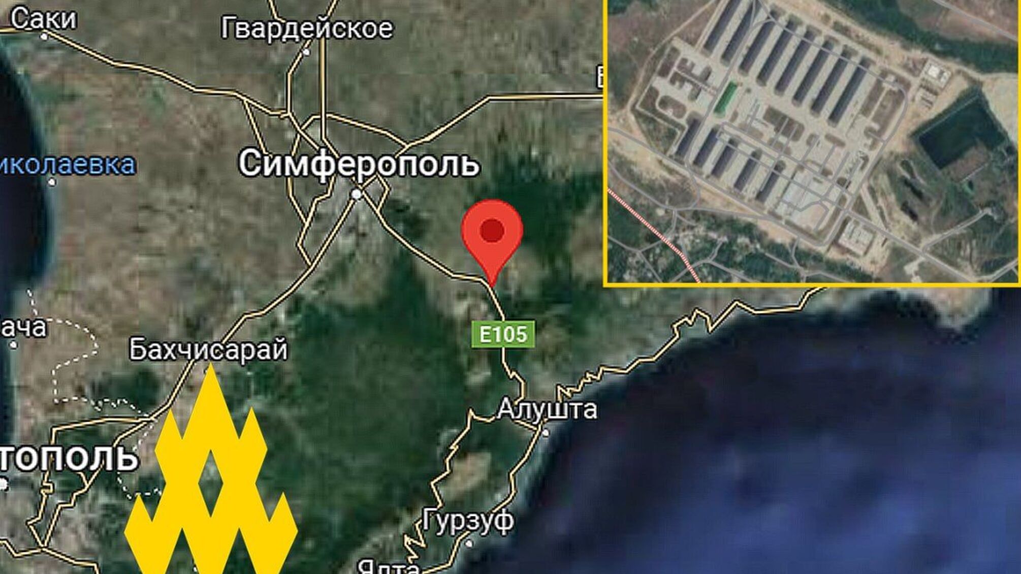 В Крыму в результате взрывов произошел пожар в воинской части россиян: есть погибшие