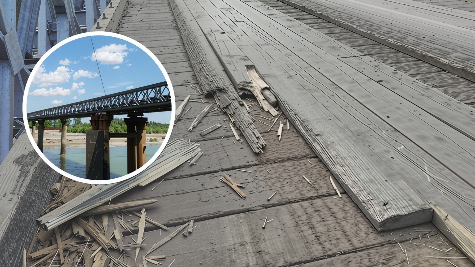 Временная переправа имеет предел: полноценный Глиницкий мост на Буковине до сих пор не восстановлен