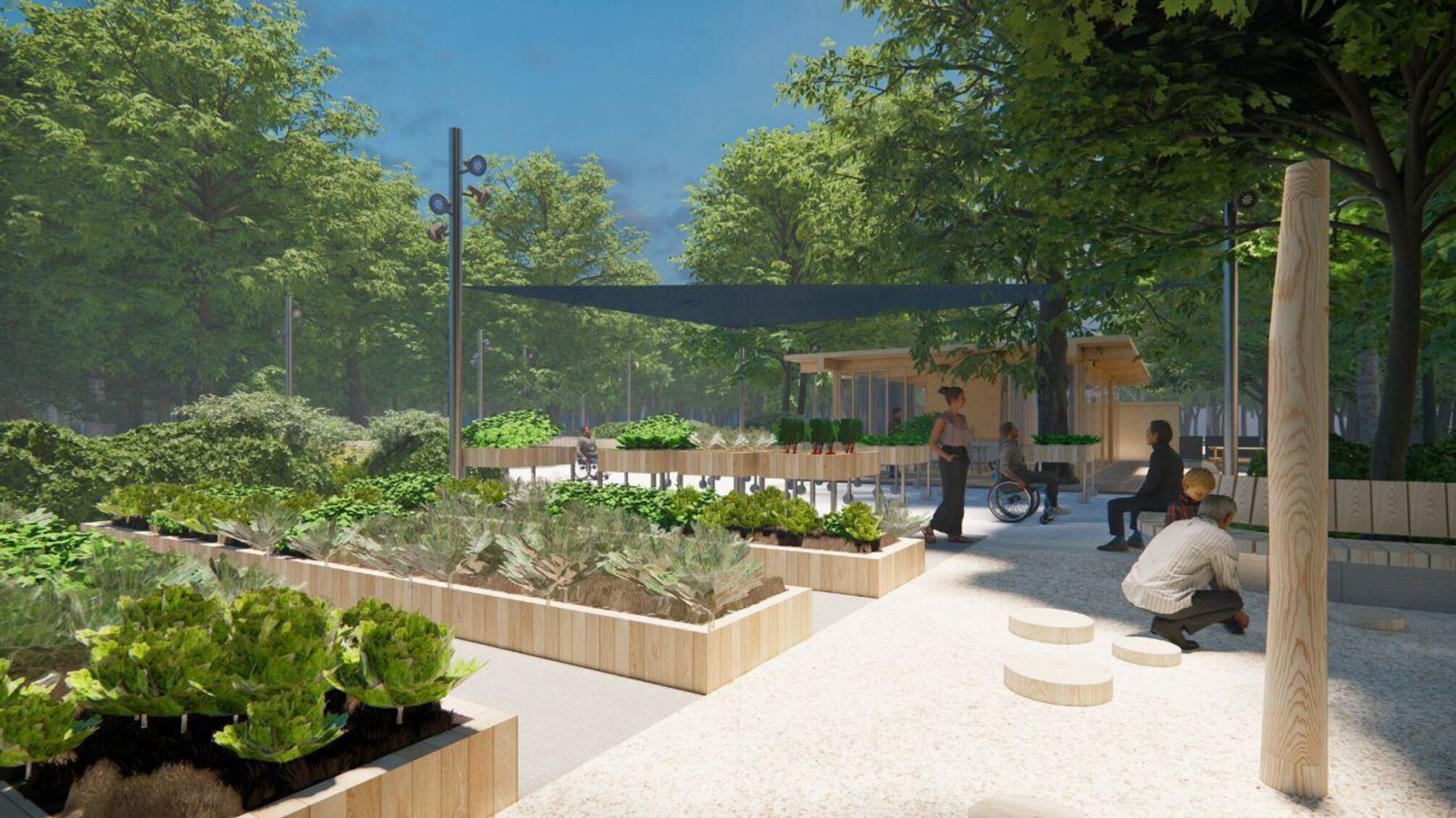 Терапевтичний сад на ВДНГ