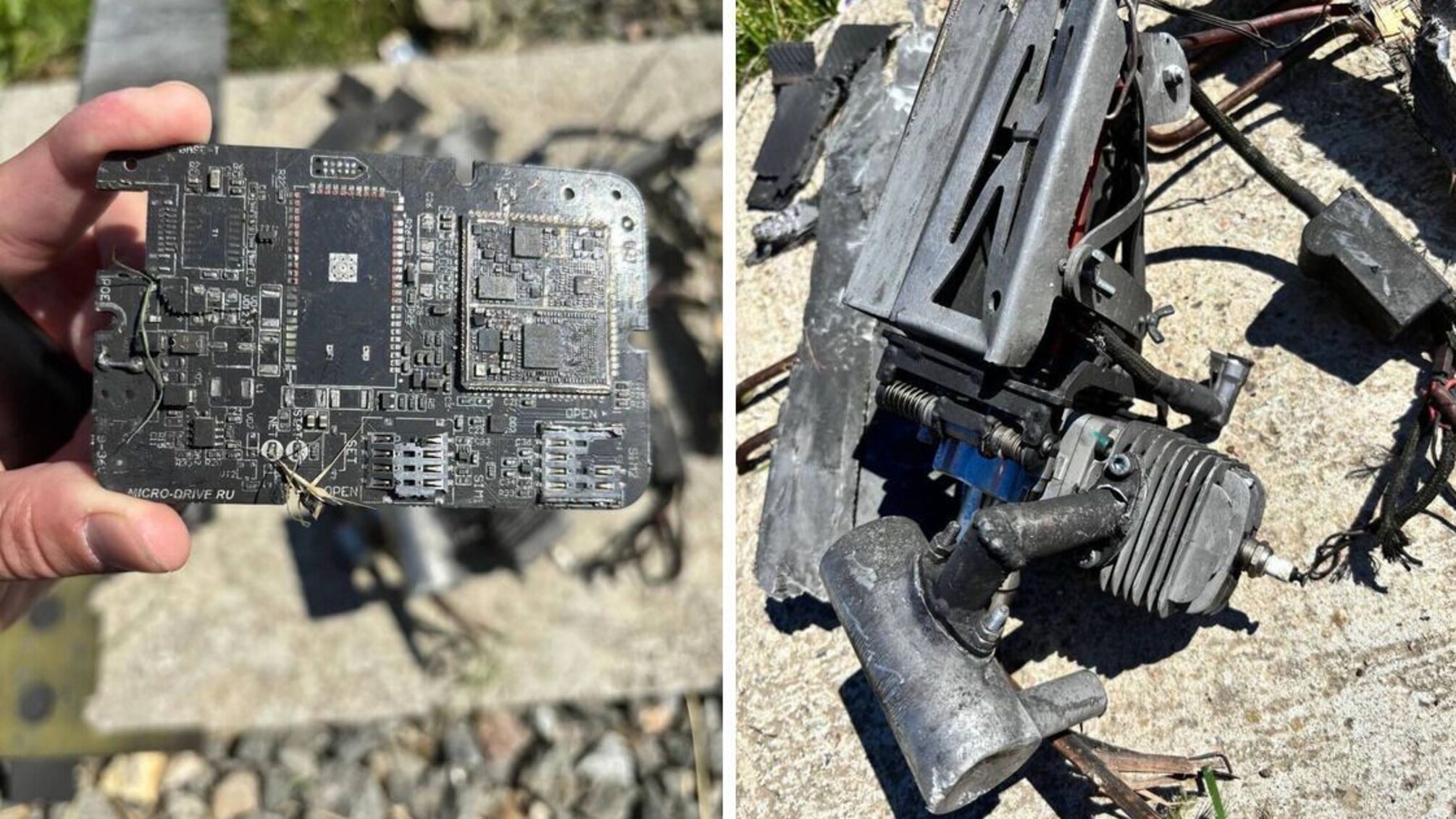 раинская оборона фиксирует атаку дрона с искусственным интеллектом и бензиновым двигателем