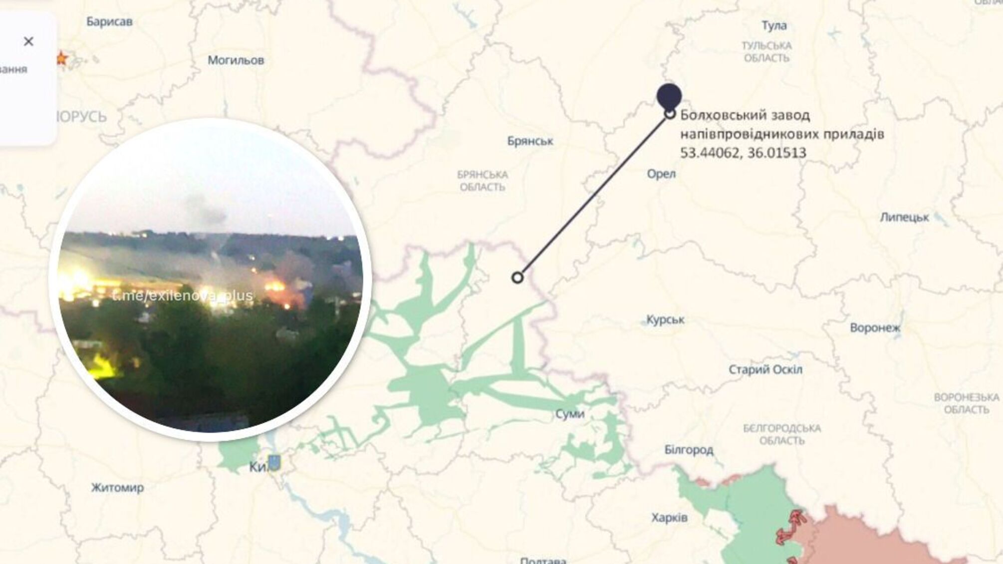 Росія втратила зв’язок у кількох регіонах після удару по підприємству ВПК