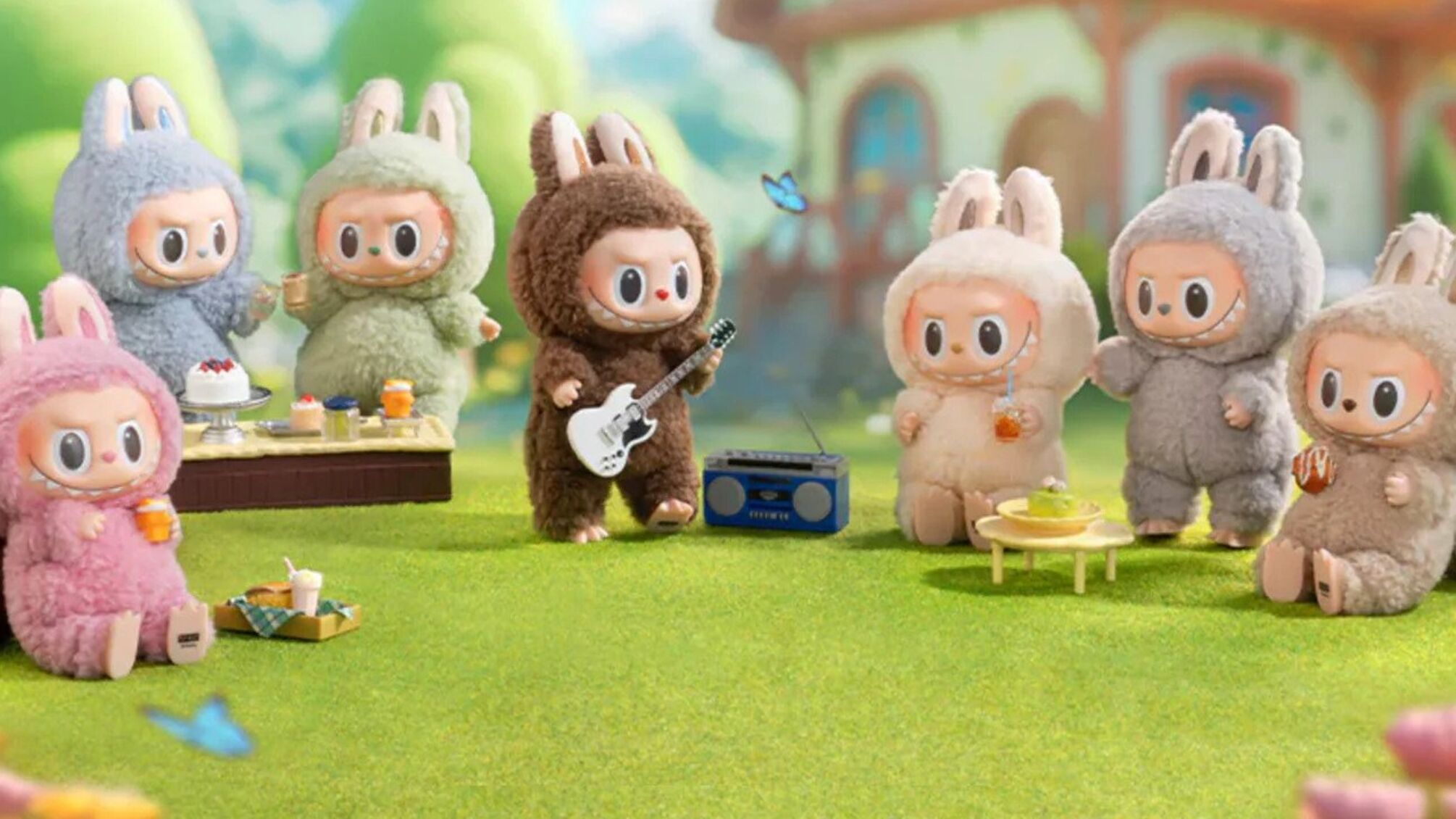 Коллекционные фигурки Labubu