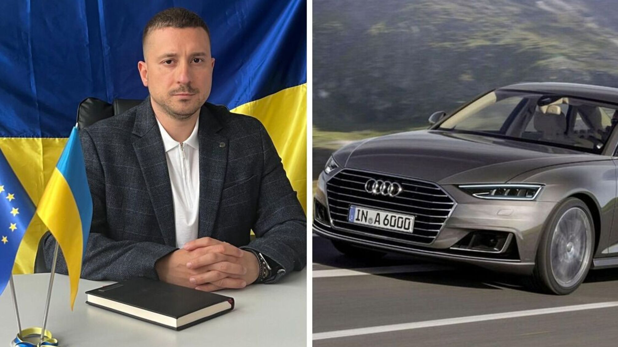 Новый начальник ТСЦ МВД в Одессе приобрел Audi за 49 тыс. грн и пользуется элитным авто бесплатно