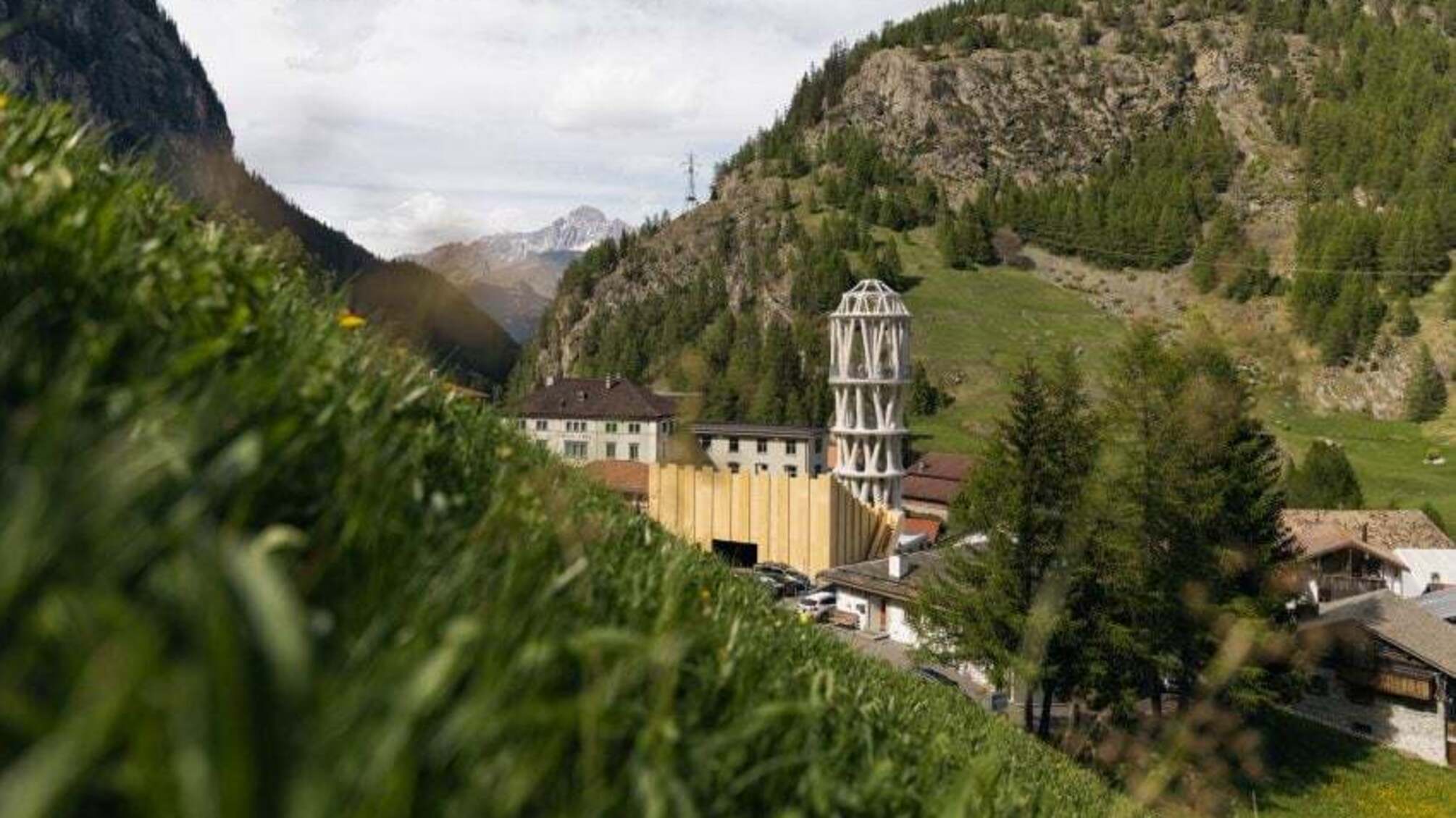 Как 3D-принтер создал арт-башню в горах Швейцарии