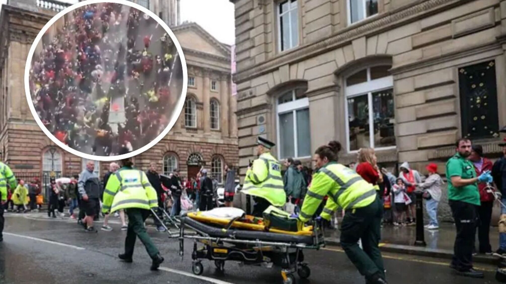 Авто врізалося у натовп після перемоги 'Ліверпуля'