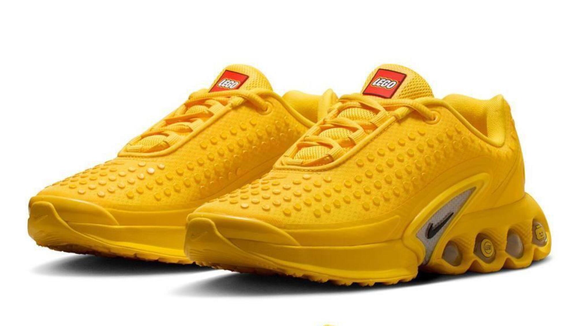 Nike и LEGO выпустят общие кроссовки с дизайном в стиле конструктора