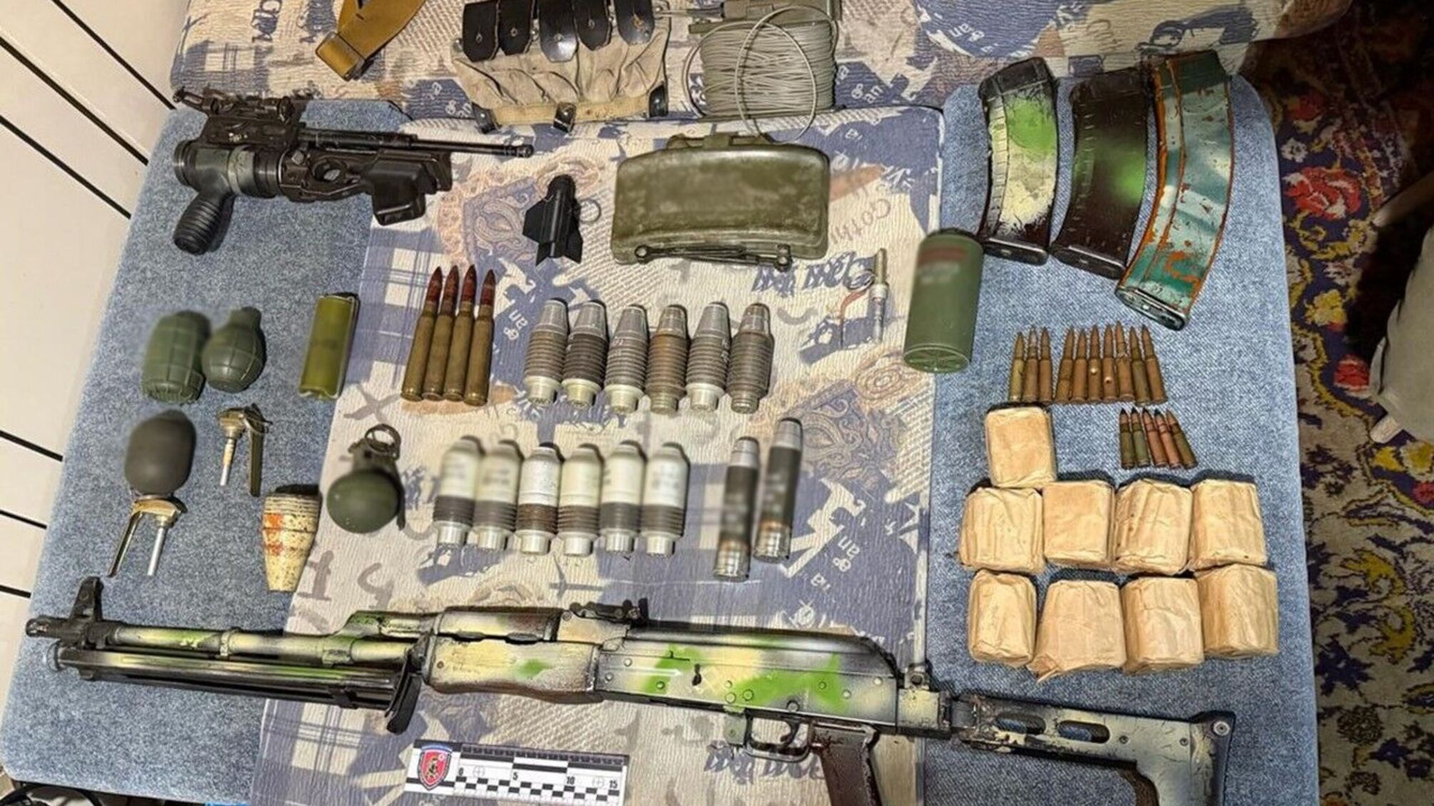 Полиция обнаружила у запорожца домашний склад оружия