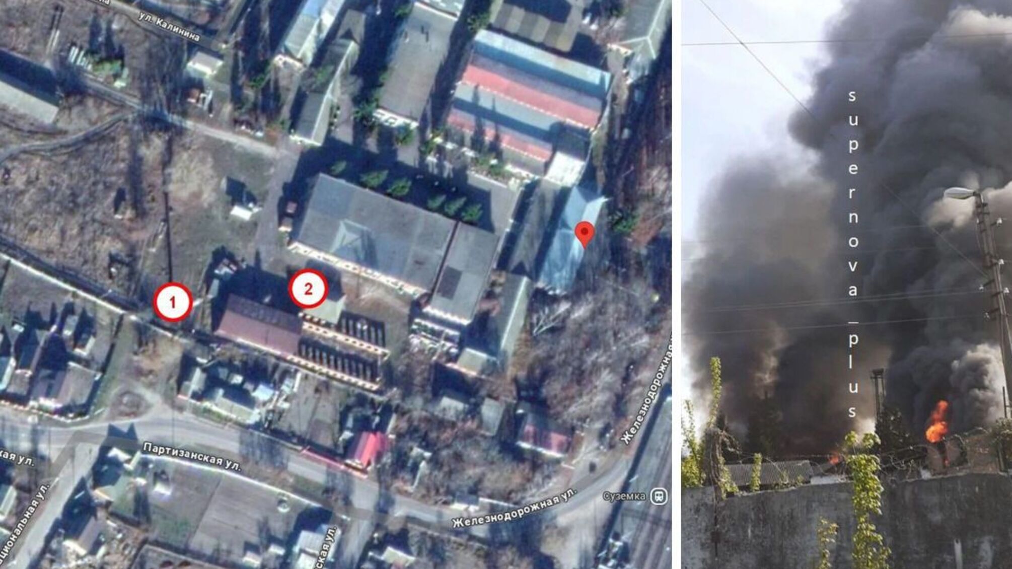 Удар по ВПК рф - разрушены цеха и админздания завода 'Стрела'