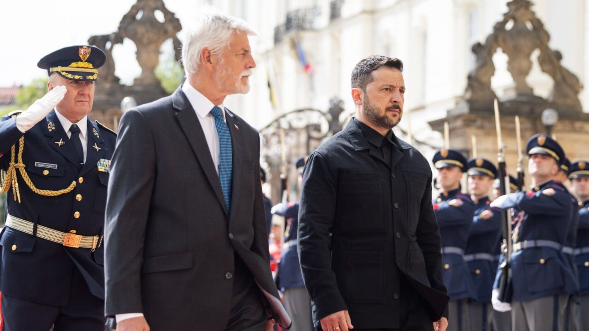 Петр Павел и Владимир Зеленский