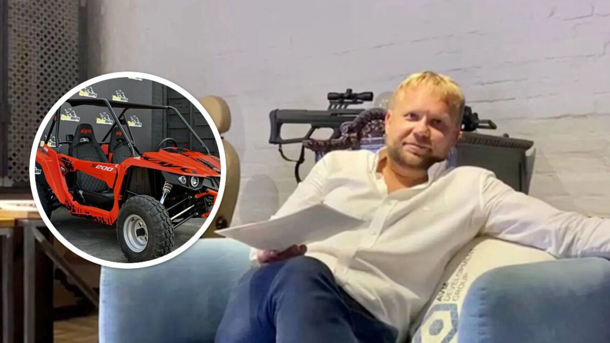 Скандальный застройщик Тарасюк заехал в заповедник на багги