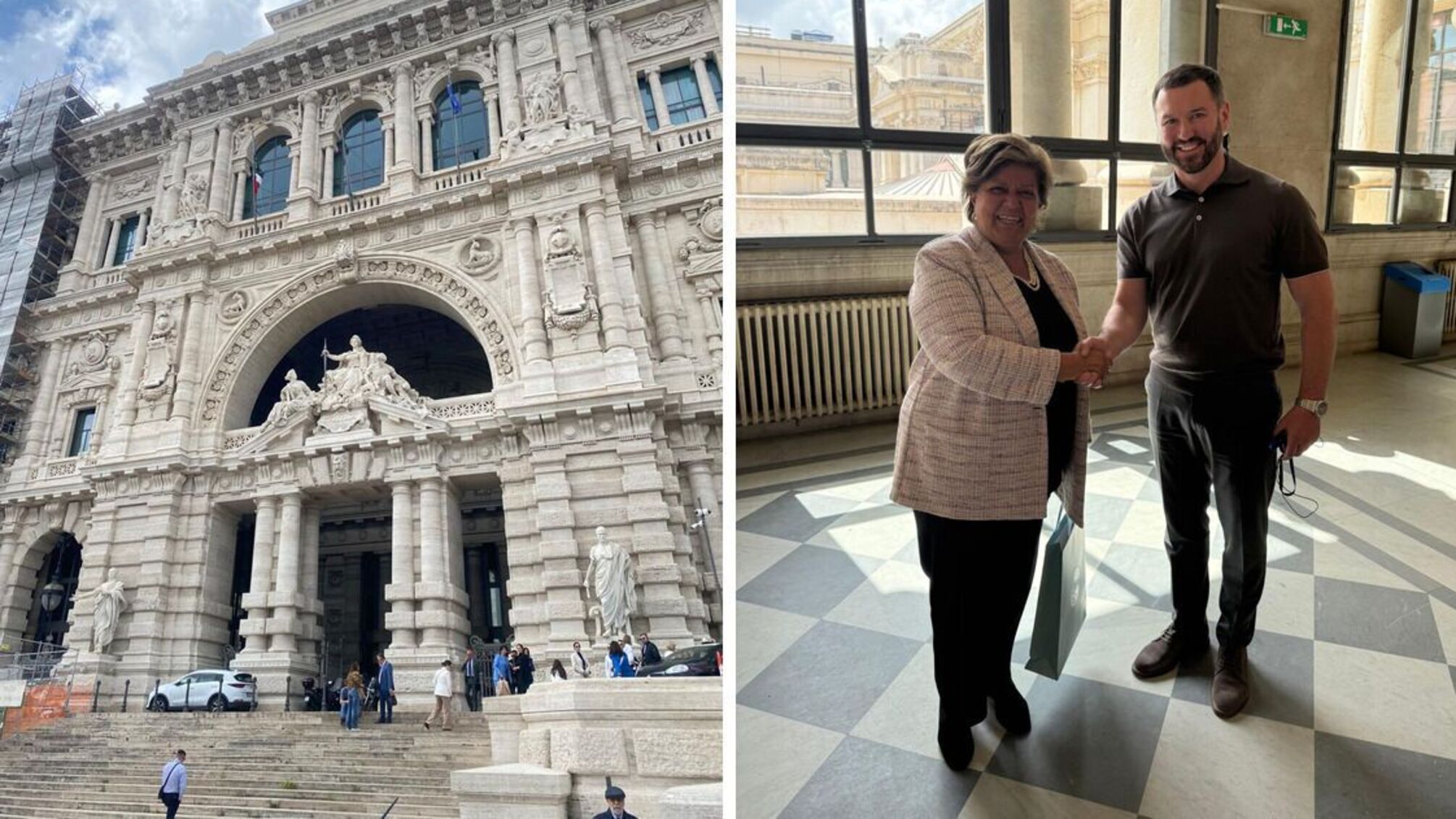 В Риме украинским юристам показали, как работает итальянский Верховный суд